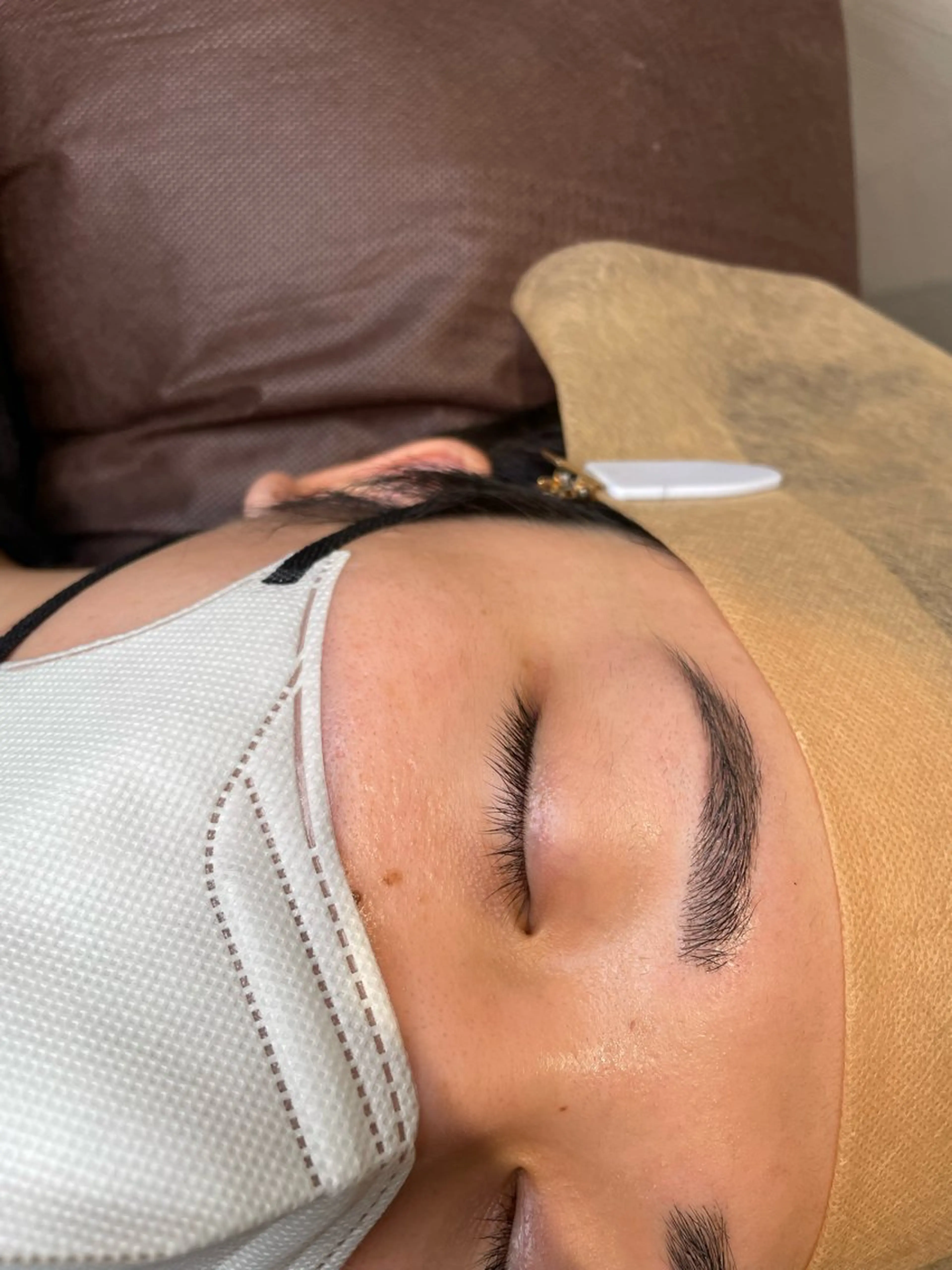 アイブロウ ワックス脱毛 mai  CHION eyelashのマツエク・マツパデザイン