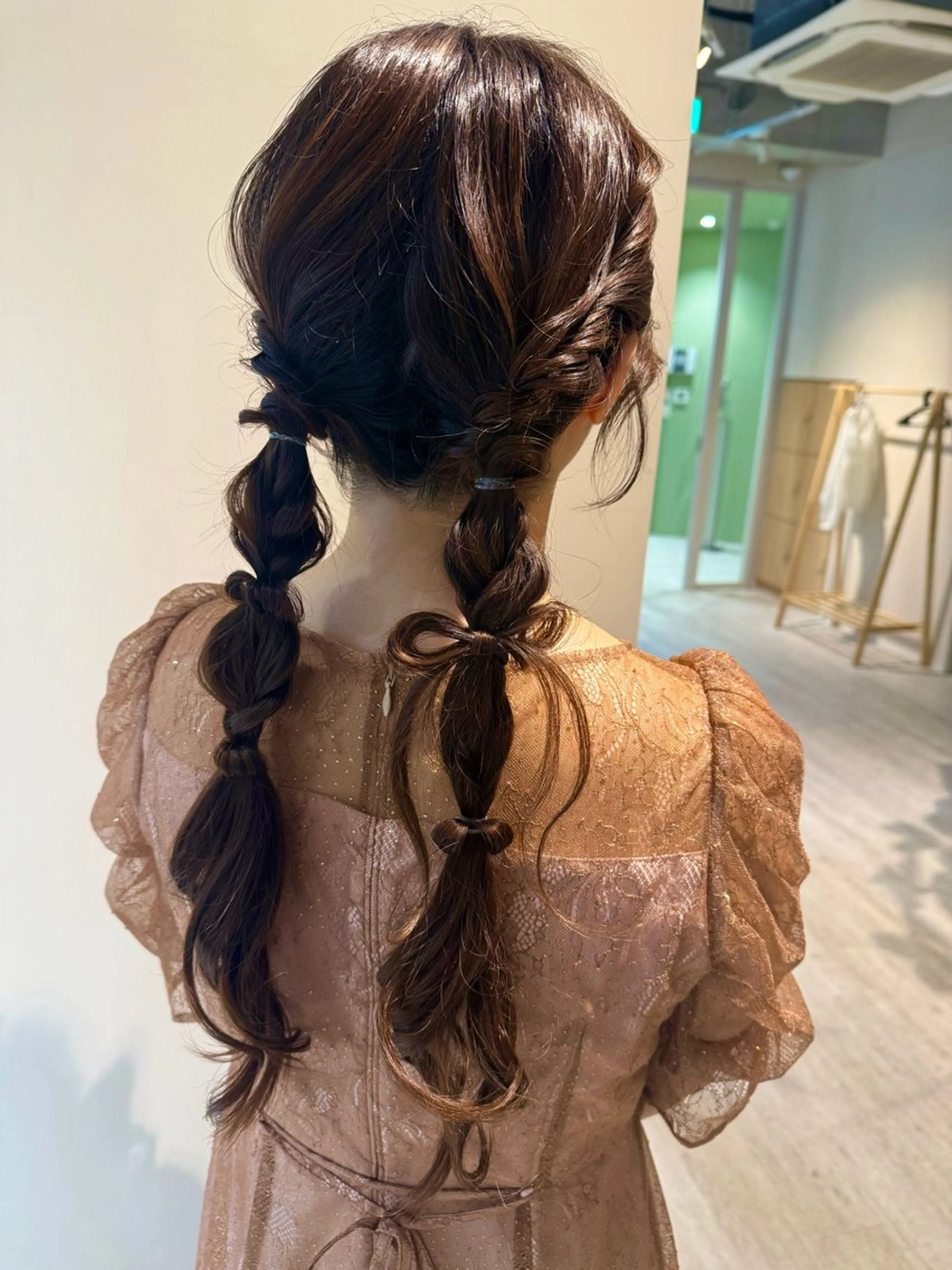 ロング ヘアセット Connect Rumiのヘアスタイル