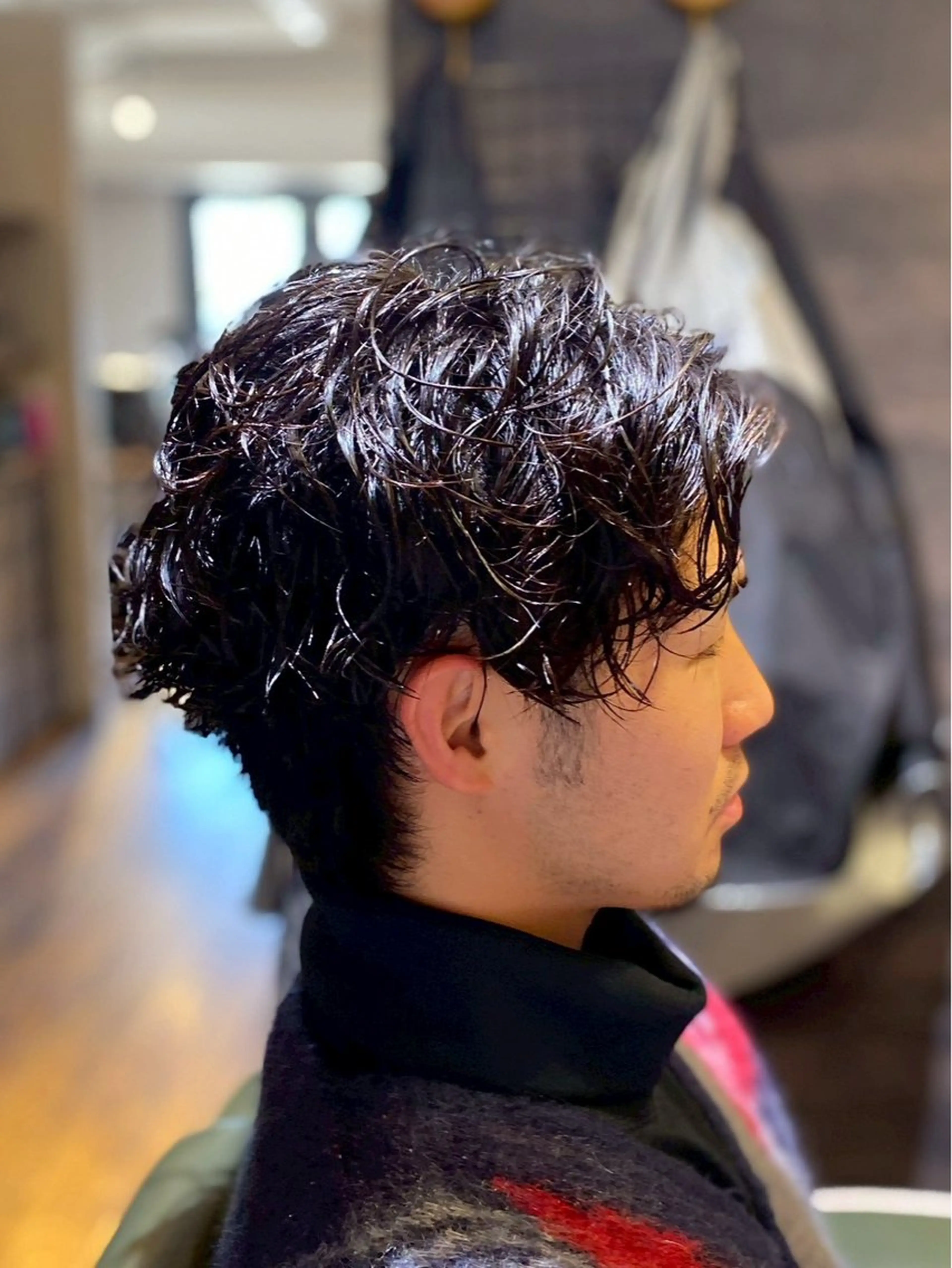 パーマ メンズ メンズ美容室/瀬田/ ナガタリクトのヘアスタイル