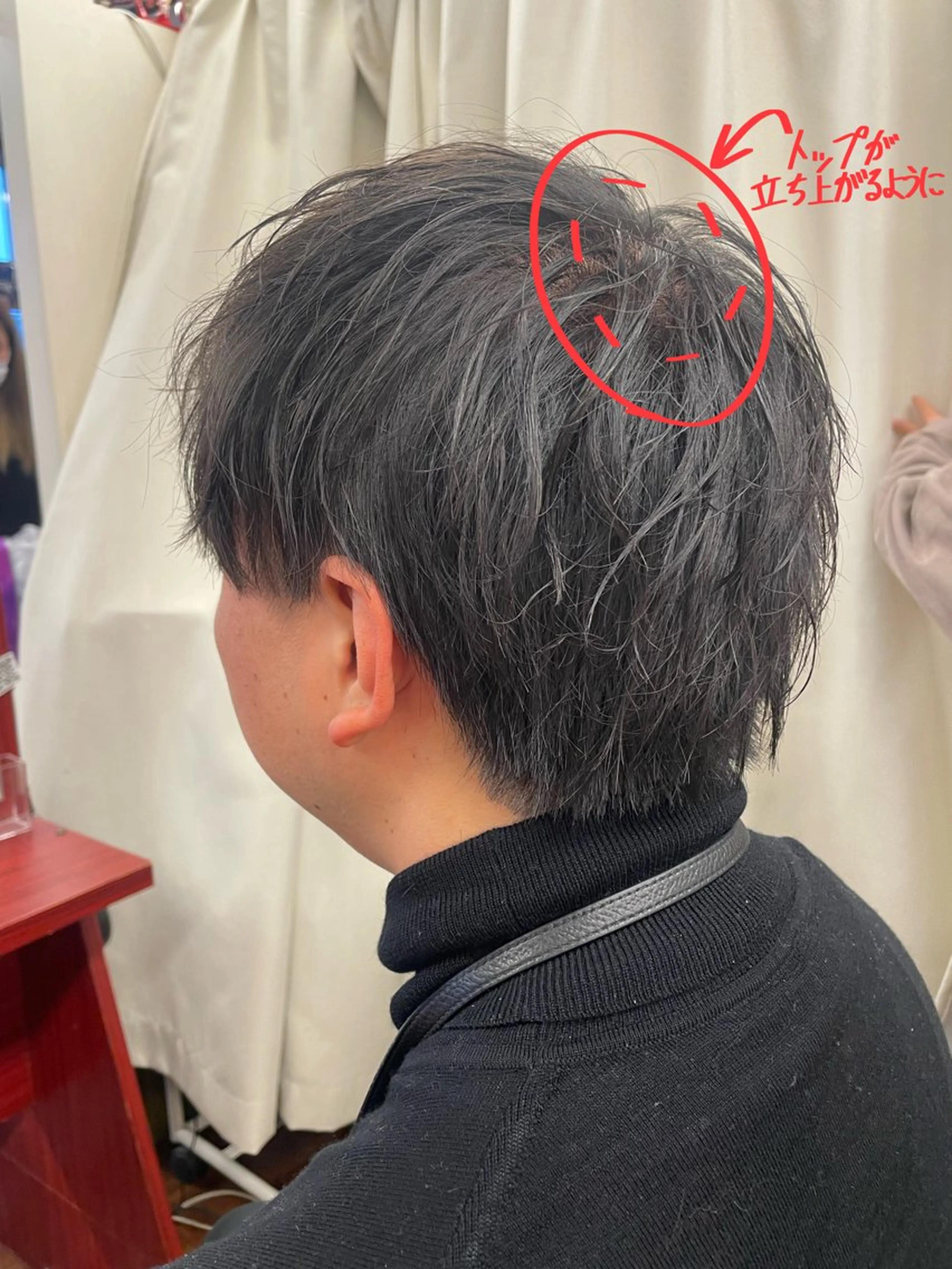 メンズ メンズパーマ 侑🌈特価 映える店内でカット✨のヘアスタイル