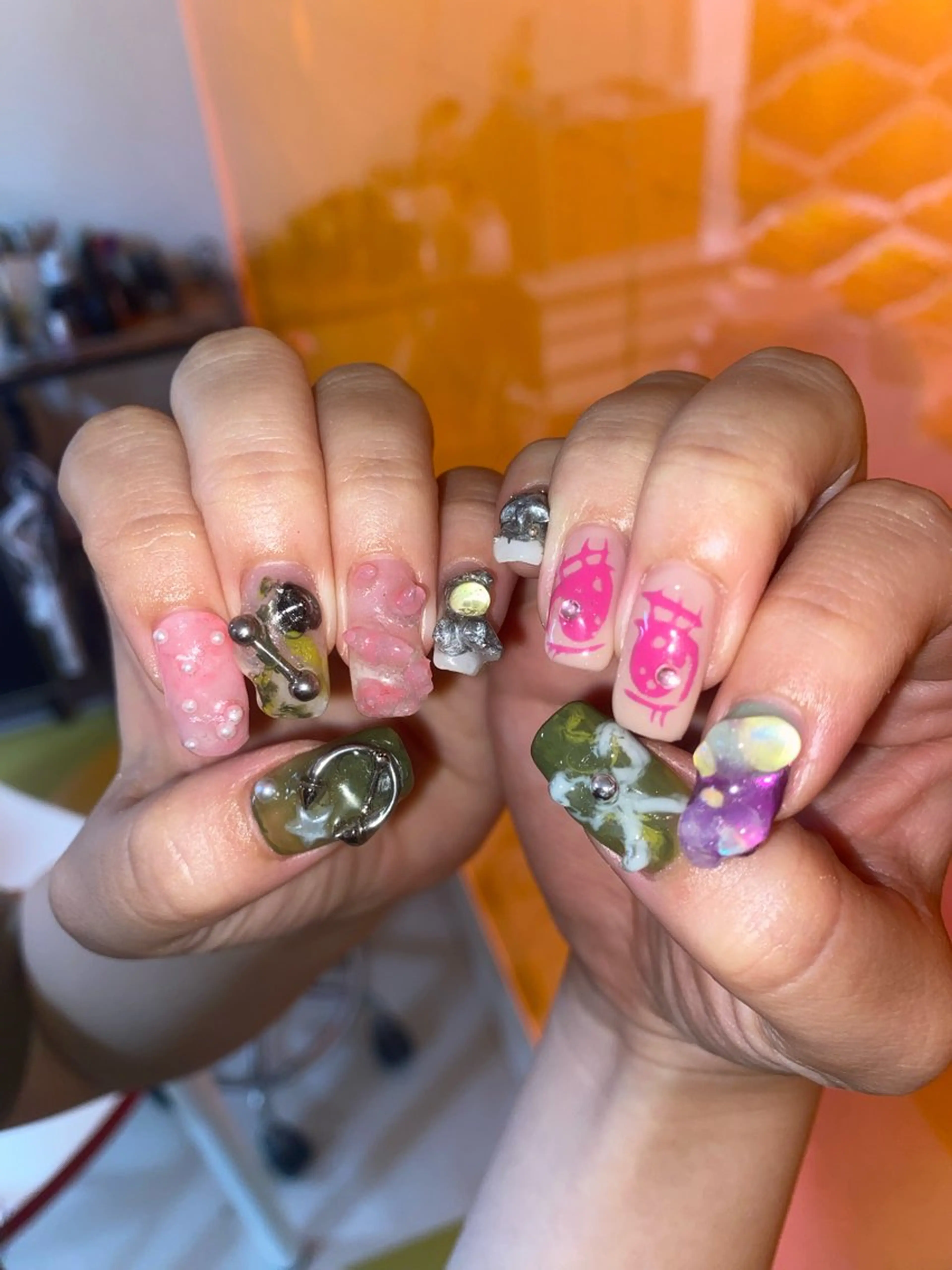 ネイル ハンドネイル hana (..)個 性派/メンズネイル◎のネイルデザイン