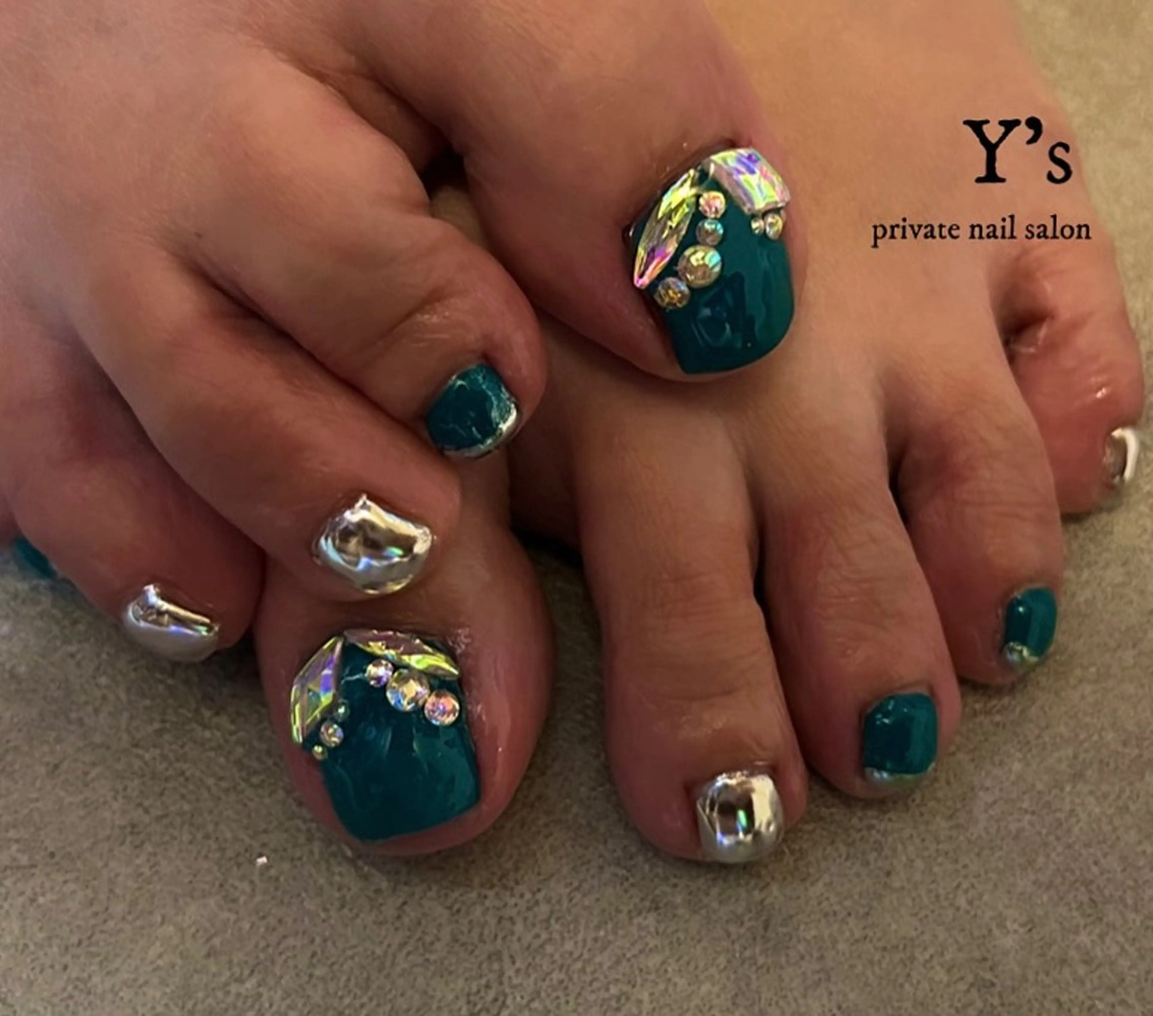 ネイル フットネイル Y's nail ˚✧₊YUIのネイルデザイン