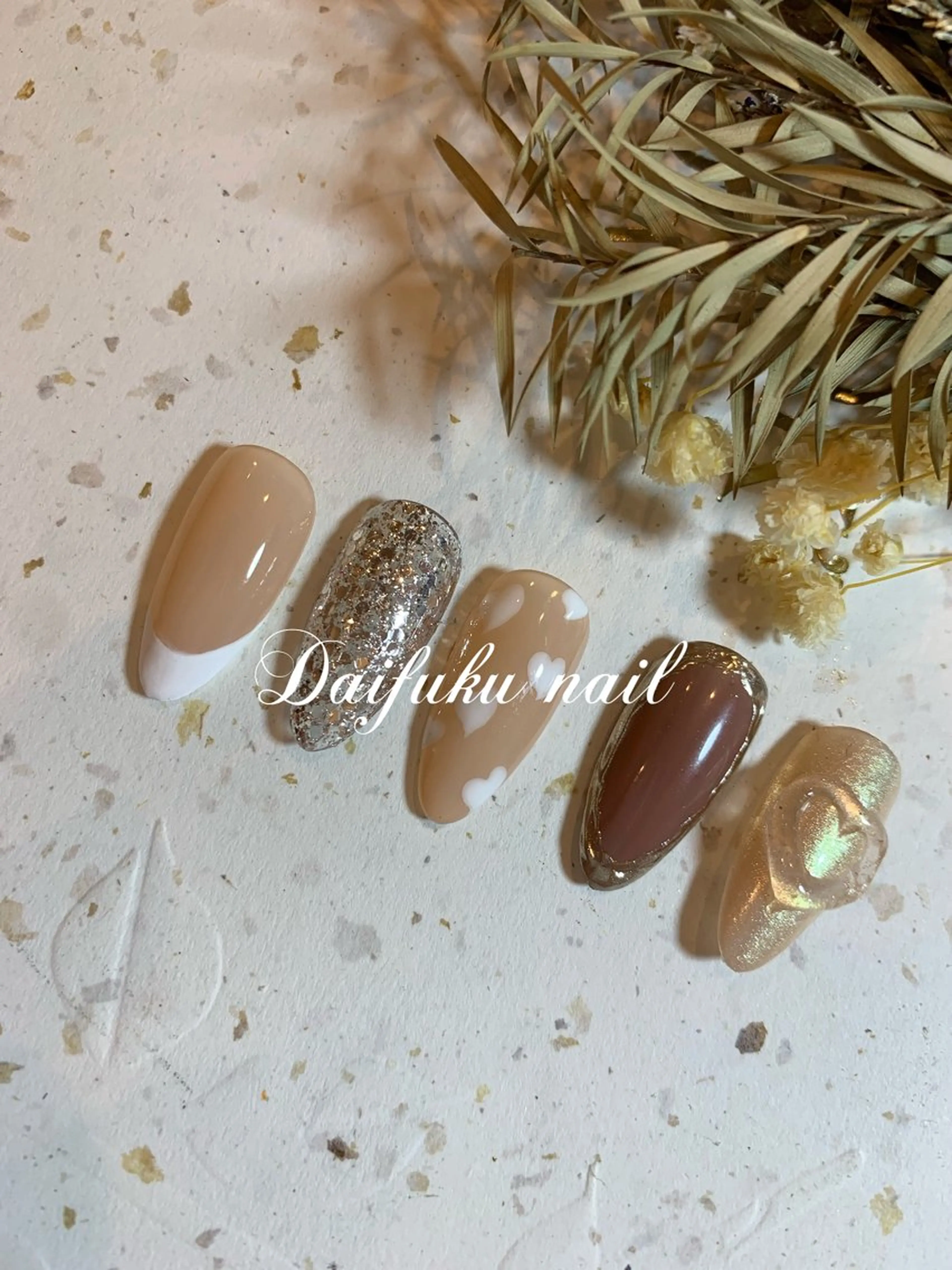 ロング Daifuku nailsのネイルデザイン