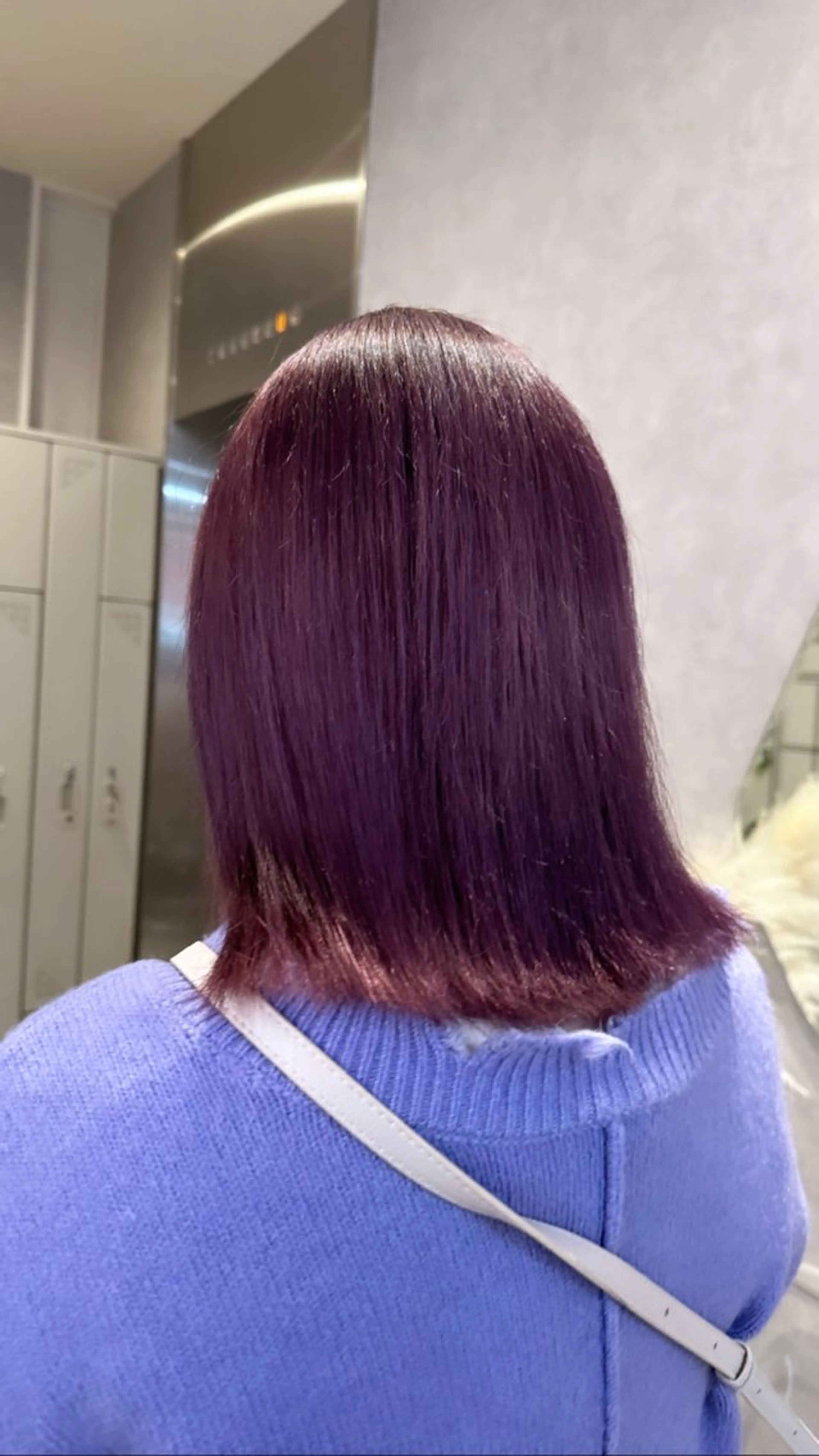 ミディアム カラー ヘアアレンジ ブリーチ ヘアカラー トリートメント REONA🪽✨薬院 レイヤーカット🫧のヘアスタイル