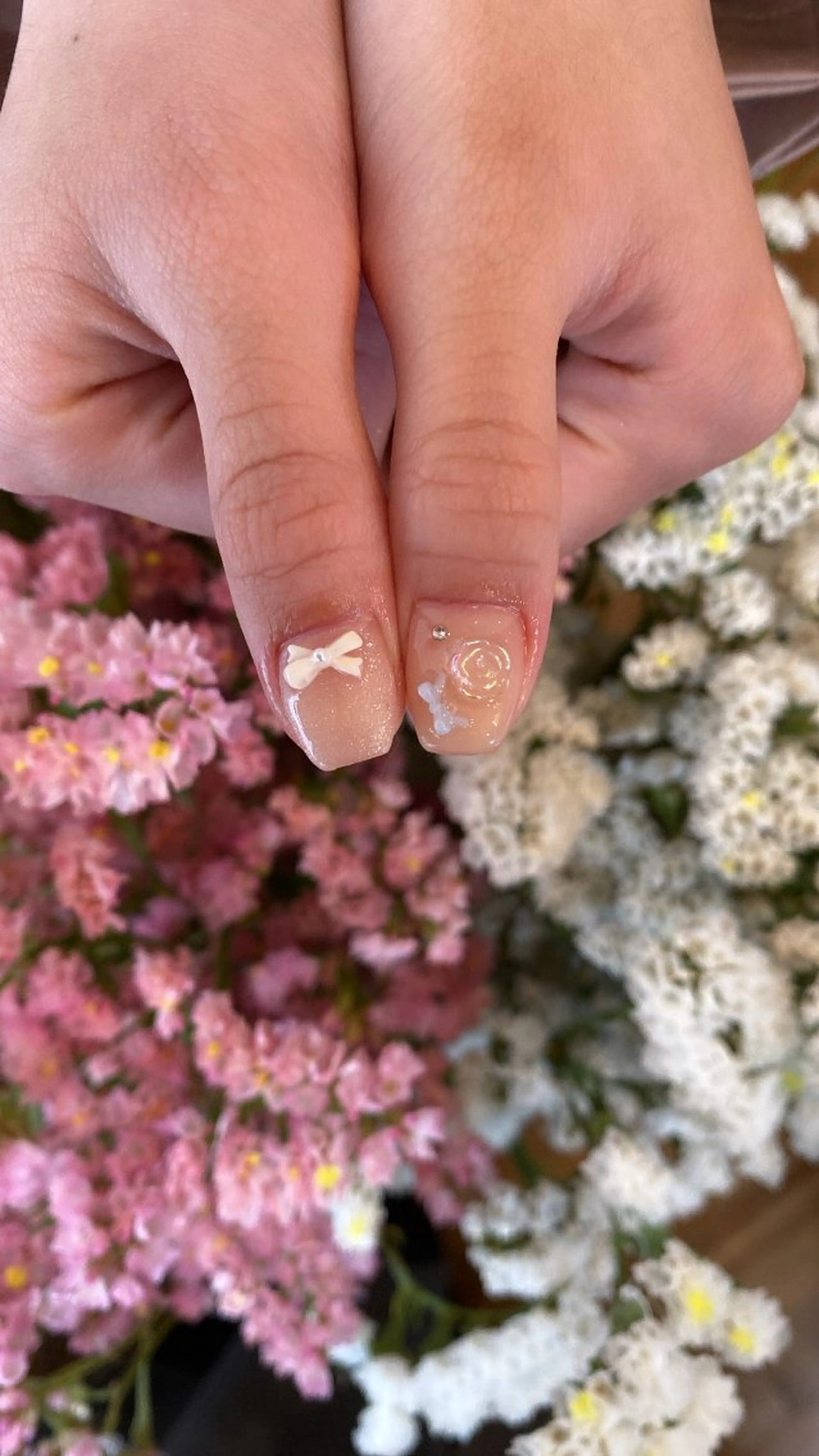 ネイル crystal ⭐︎ colorのネイルデザイン