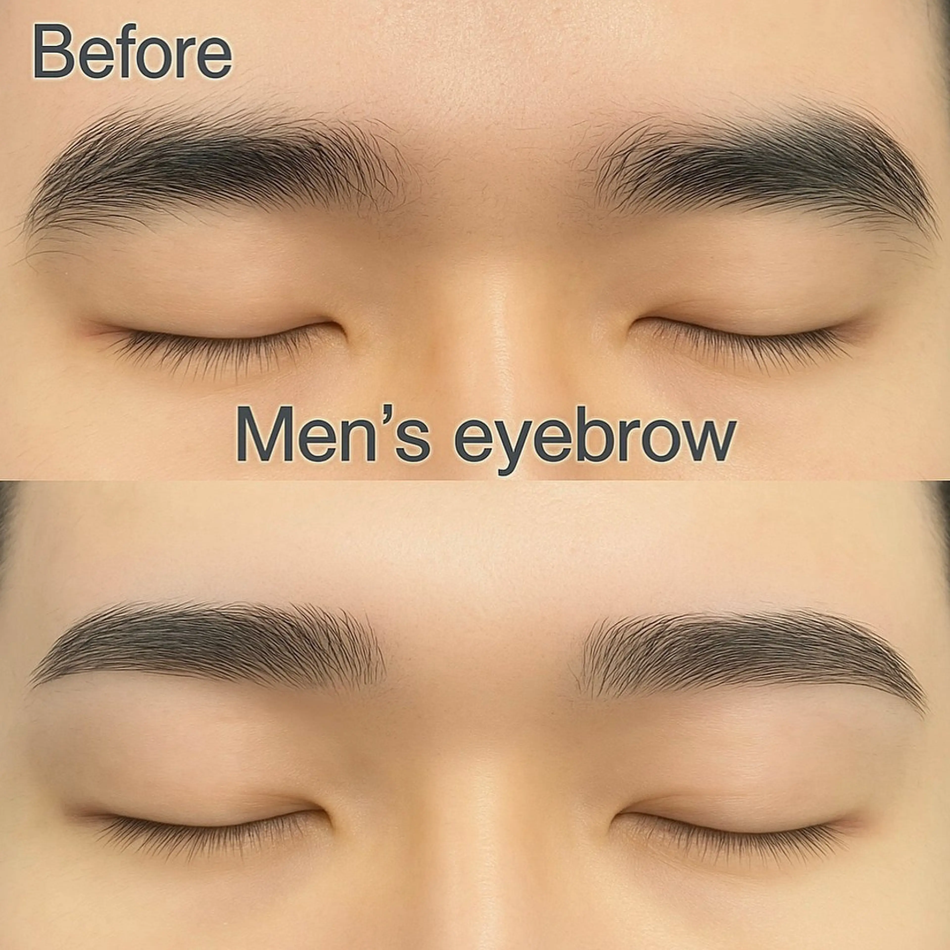 メンズ アイブロウ メンズ就活ヘア 学生（メンズ向け） メンズアイブロウ 眉毛ワックス脱毛 梅津/cherien 渋谷・明治神宮前のマツエク・マツパデザイン