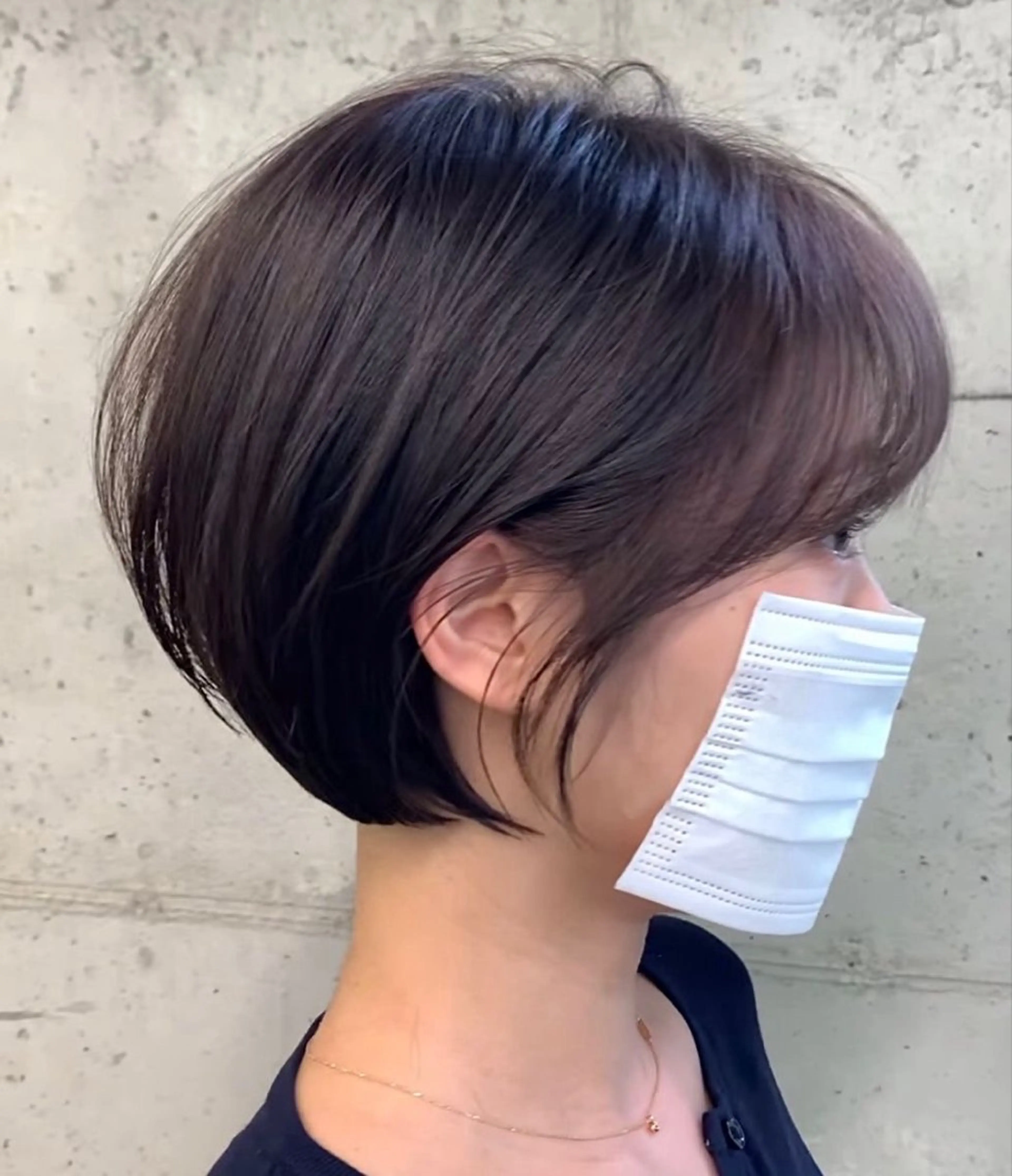 ショート カラー カット ヘアカラー トリートメント 表参道🌿赤み消し カラー/チナツのヘアスタイル