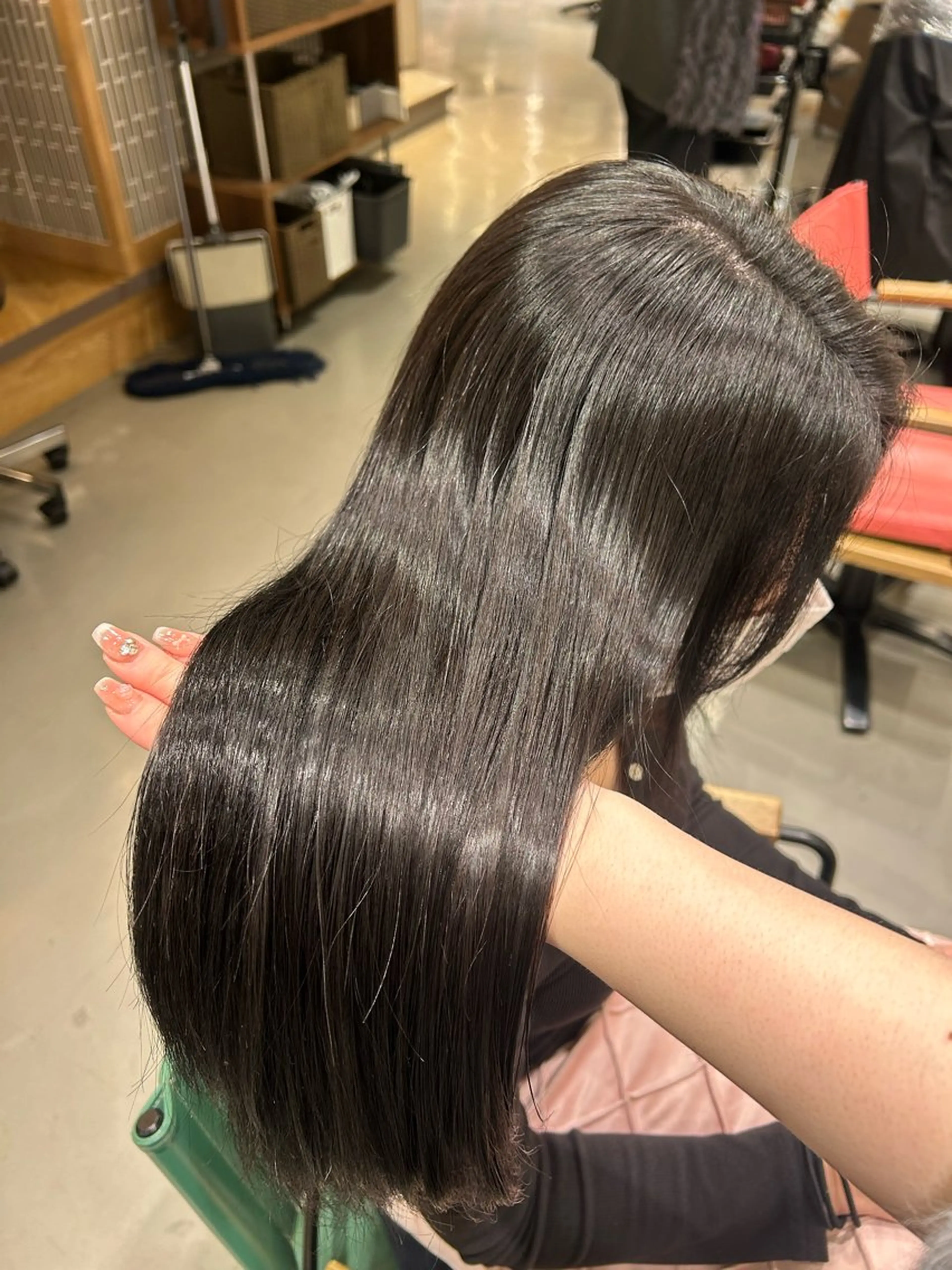 ロング カラー 透明感カラー ヘアカラー トリートメント Hotaru/梅田 /茶屋町のヘアスタイル