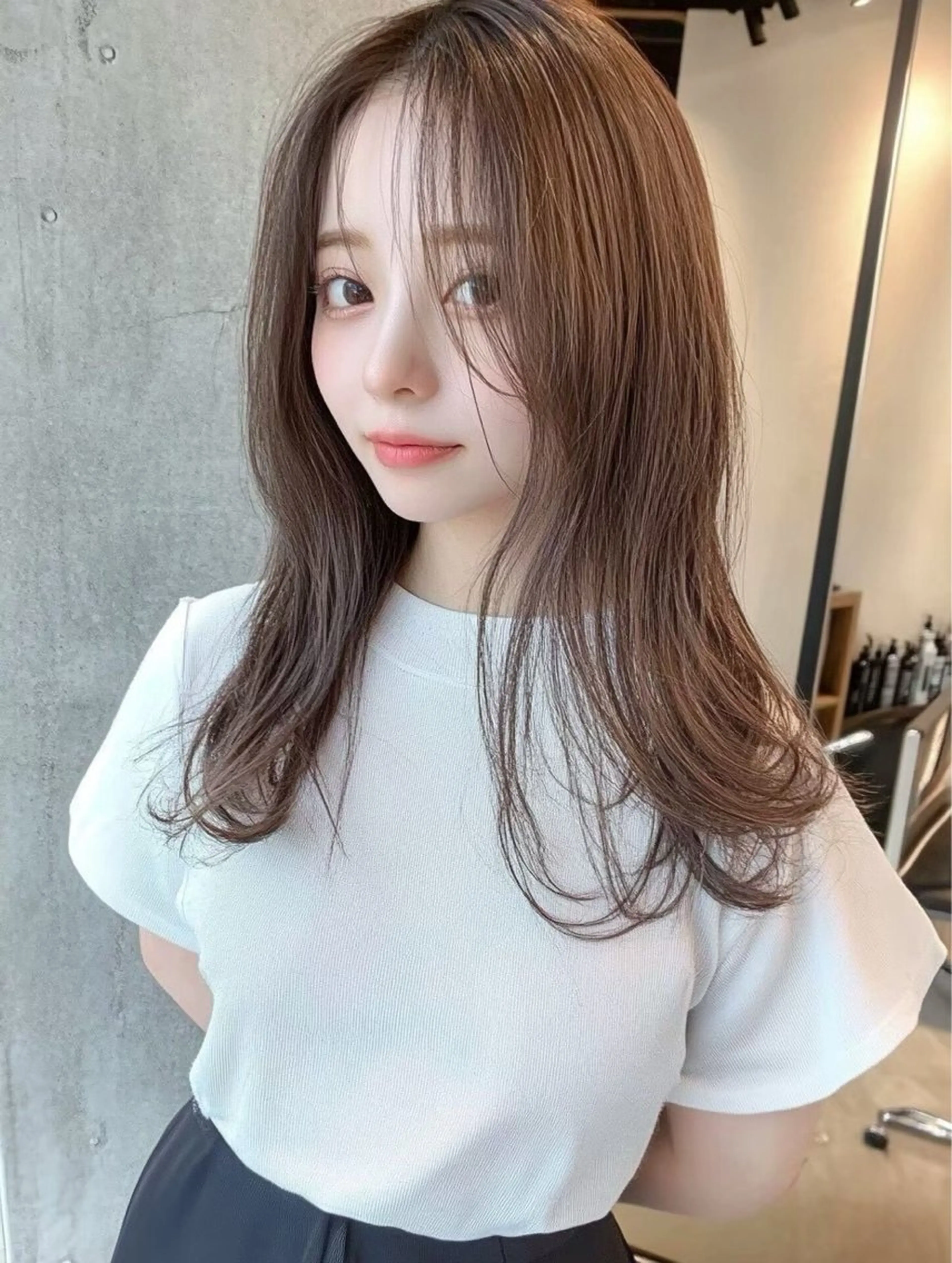 ロング カット hayato/ ハイトーン/レイヤーのヘアスタイル