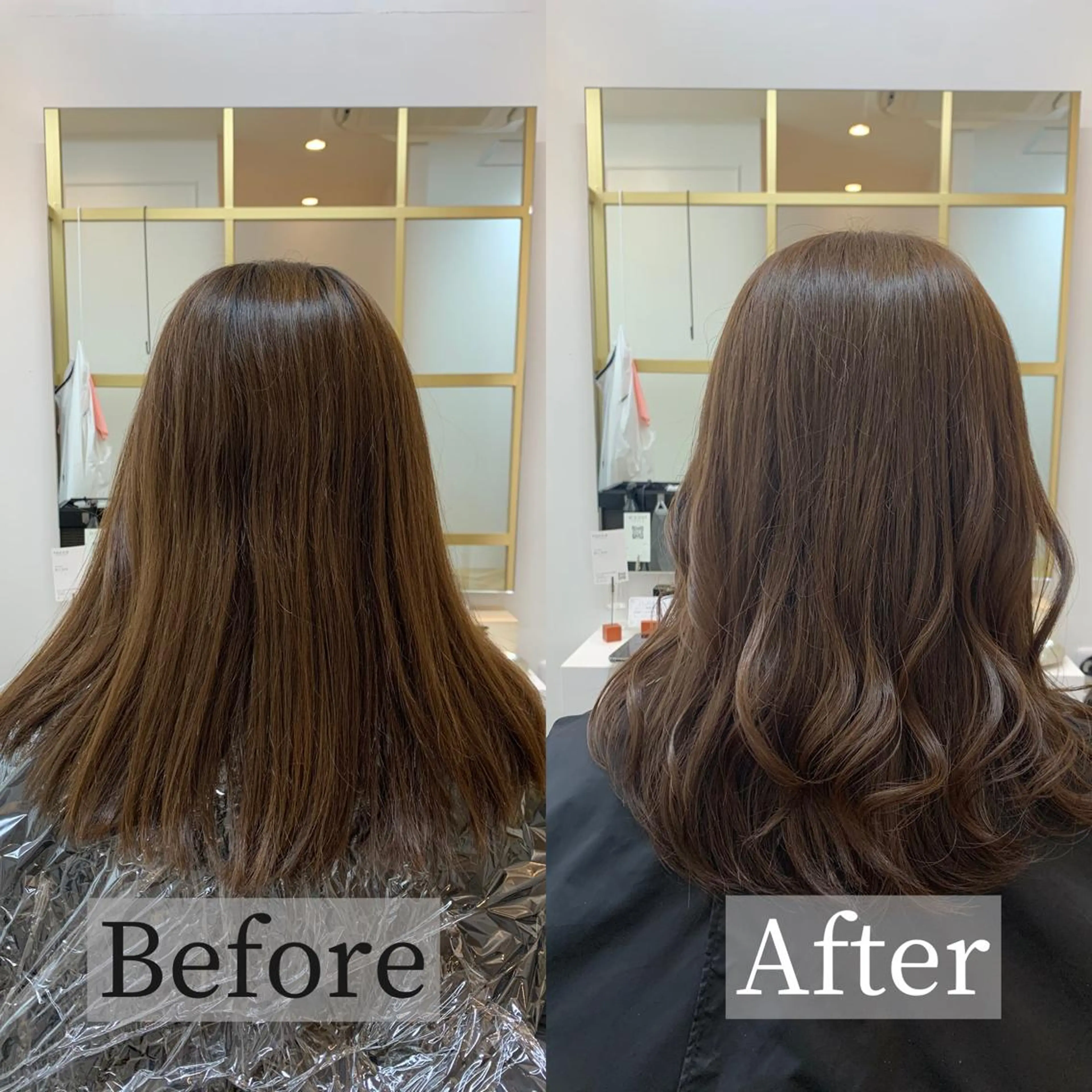 セミロング カラー ECLART milia【髪質改善 個室サロン】所属・MIHO /のヘアスタイル