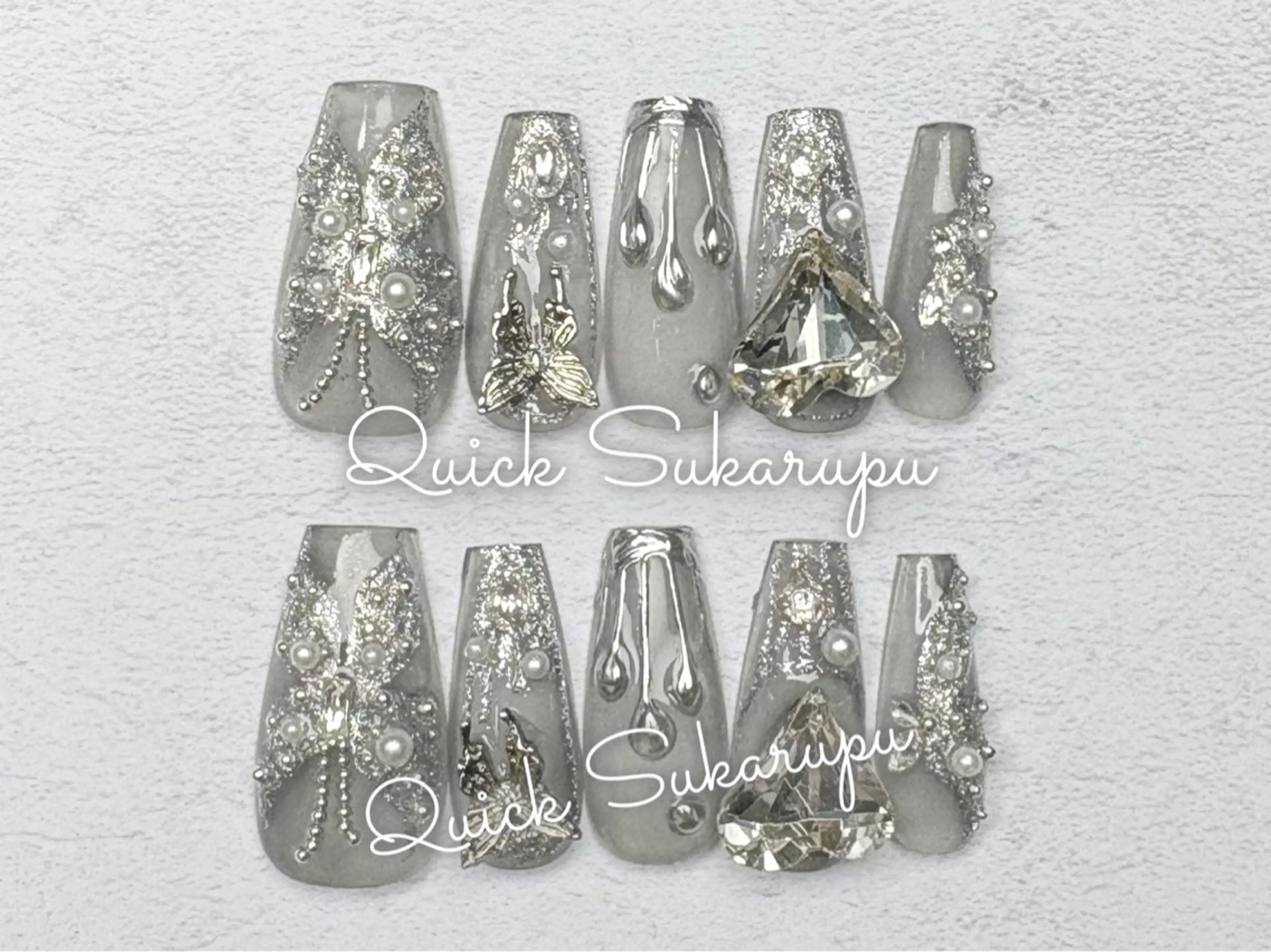 ネイル ハンドネイル Quick Sukarupu新宿のネイルデザイン