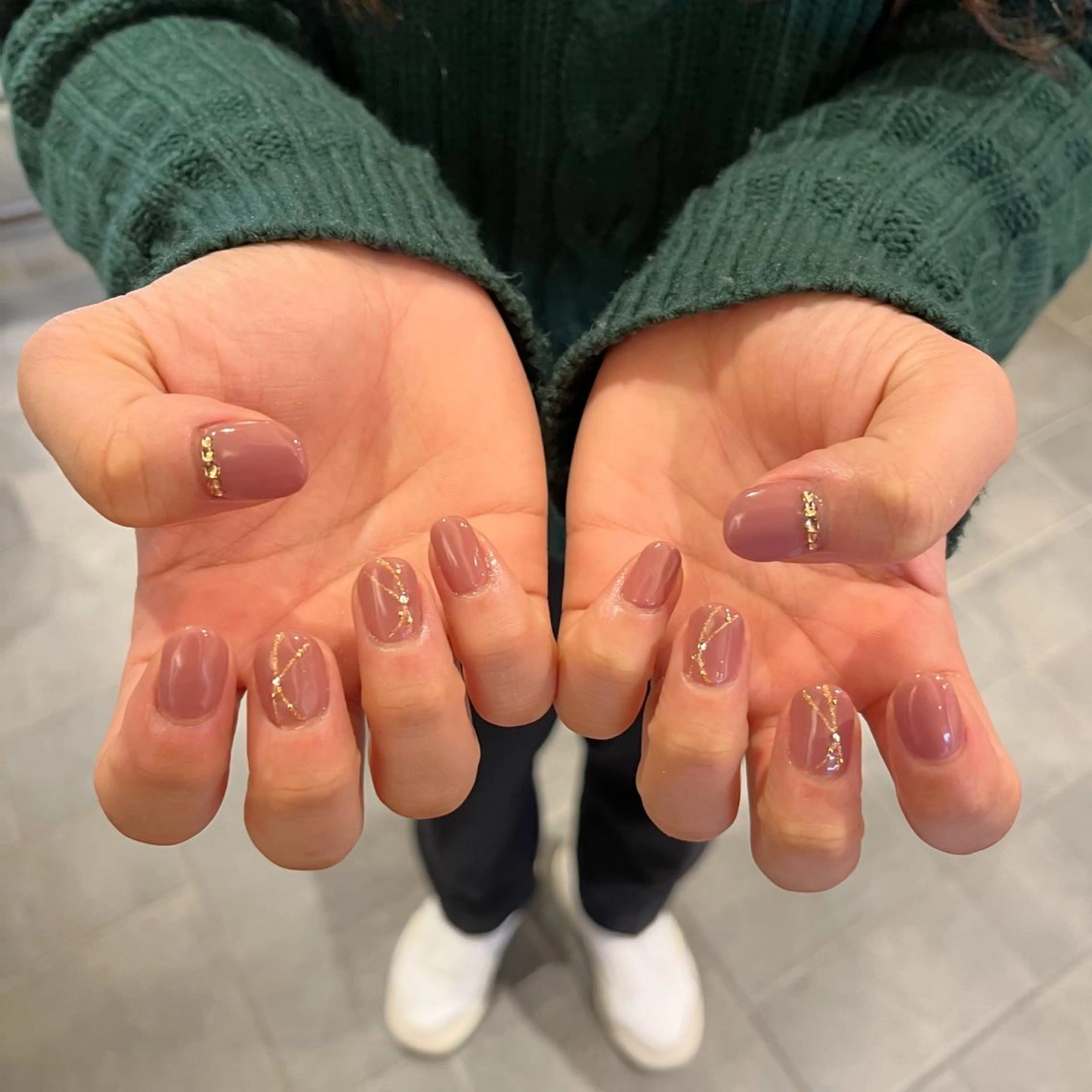 ネイル ジェルネイル パラジェル 鈴木 里奈のネイルデザイン