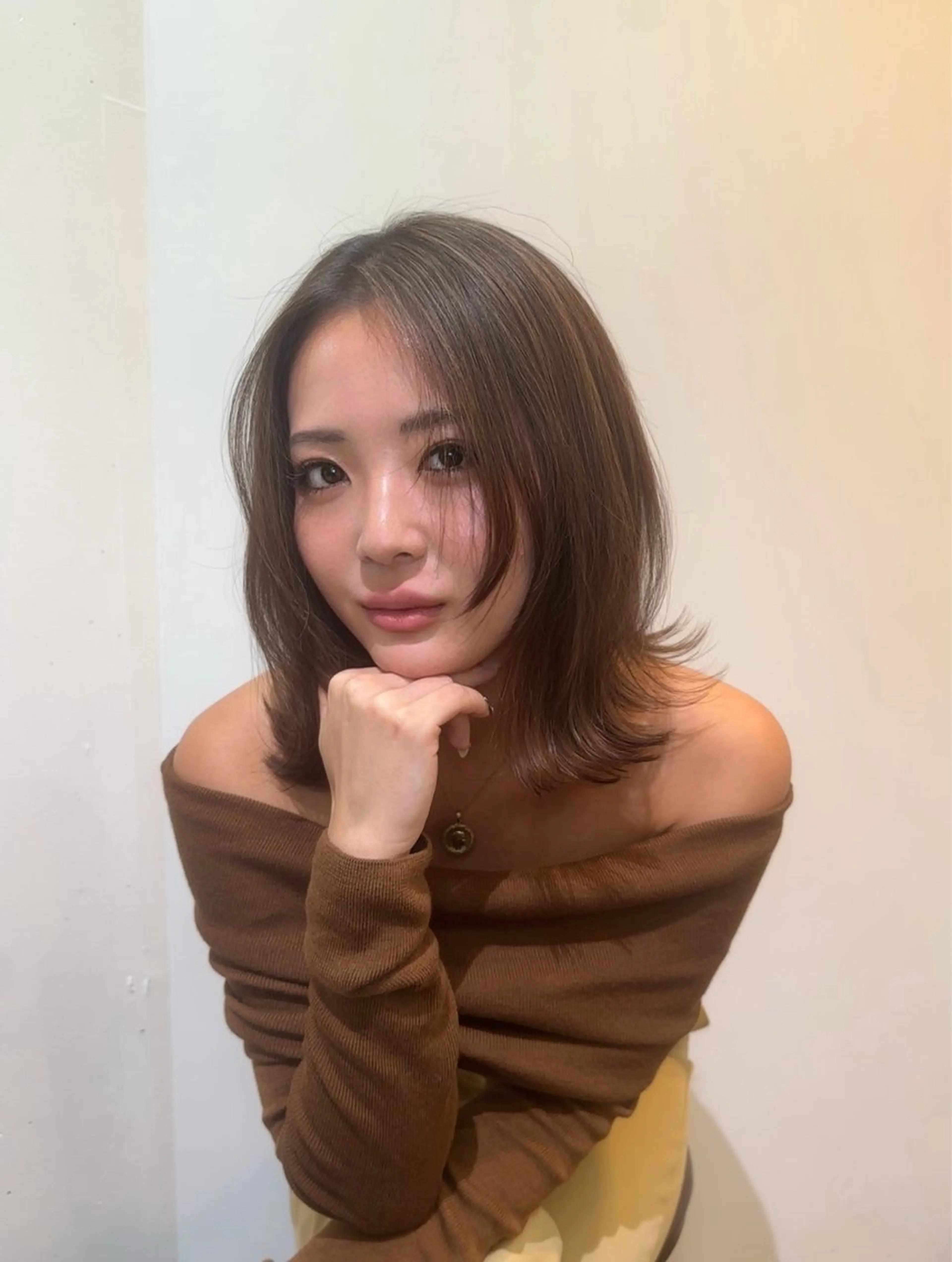 ミディアム グループ指名No.1 表参道/アブミヒロトのヘアスタイル