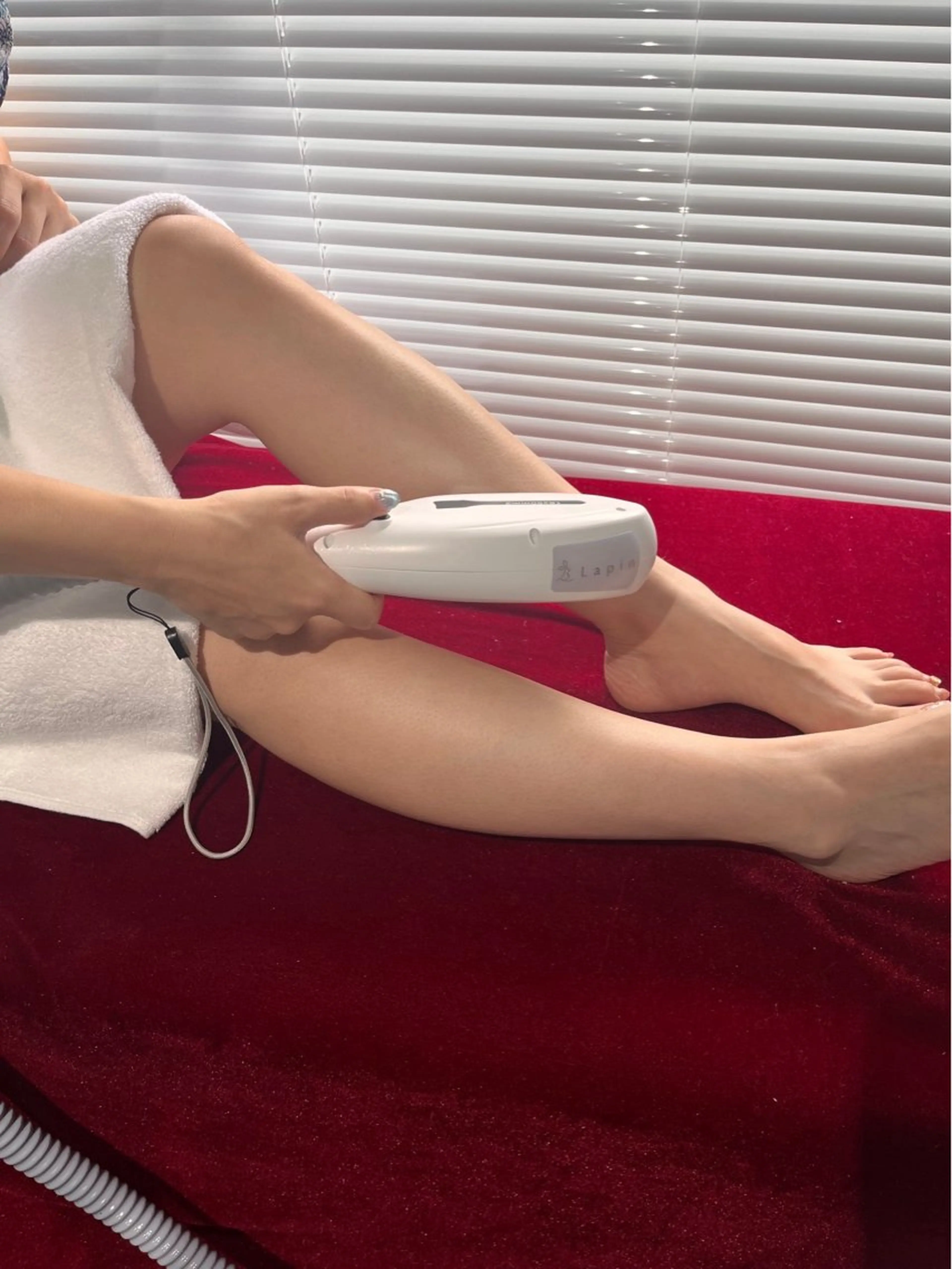 美肌セルフ脱毛 20分コース ❄️照射部分が−10℃まで冷えて痛さ半減❄️の写真