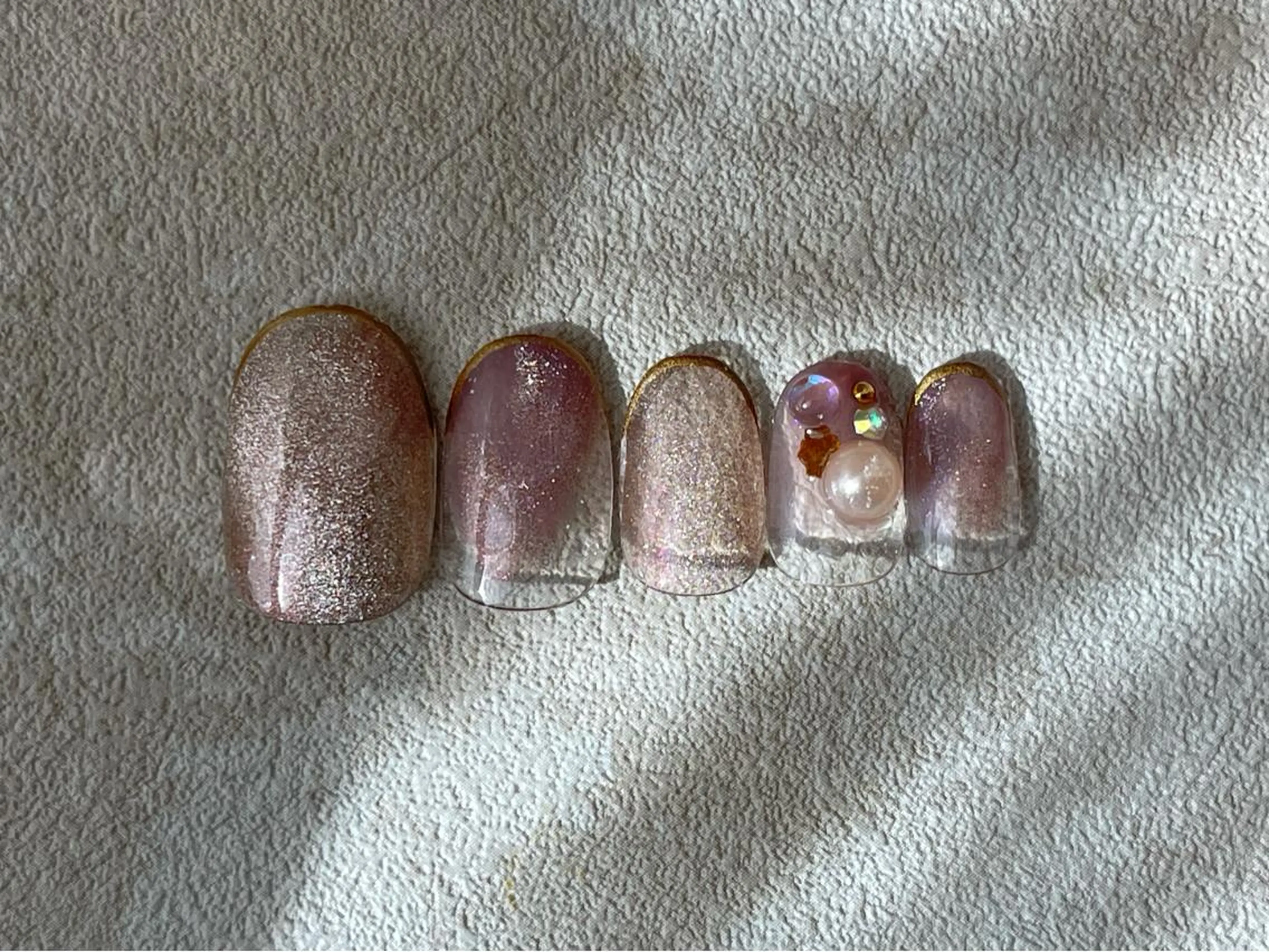 ネイル マグネットネイル ニュアンスネイル ハンドネイル Nail Katoのネイルデザイン