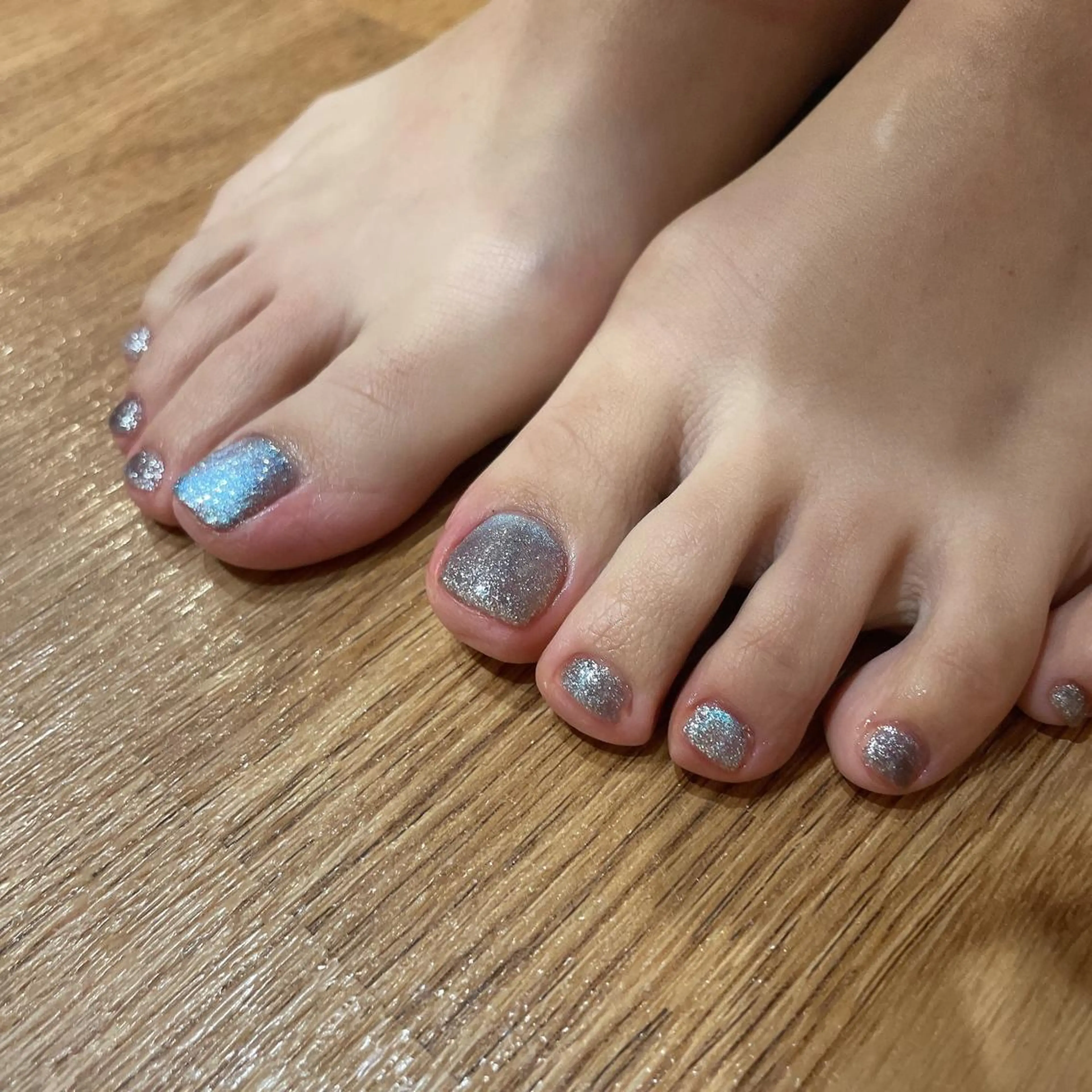 ネイル ラメ(グリッター) マグネットネイル ワンカラーネイル liberté🫧 新小岩のネイルデザイン