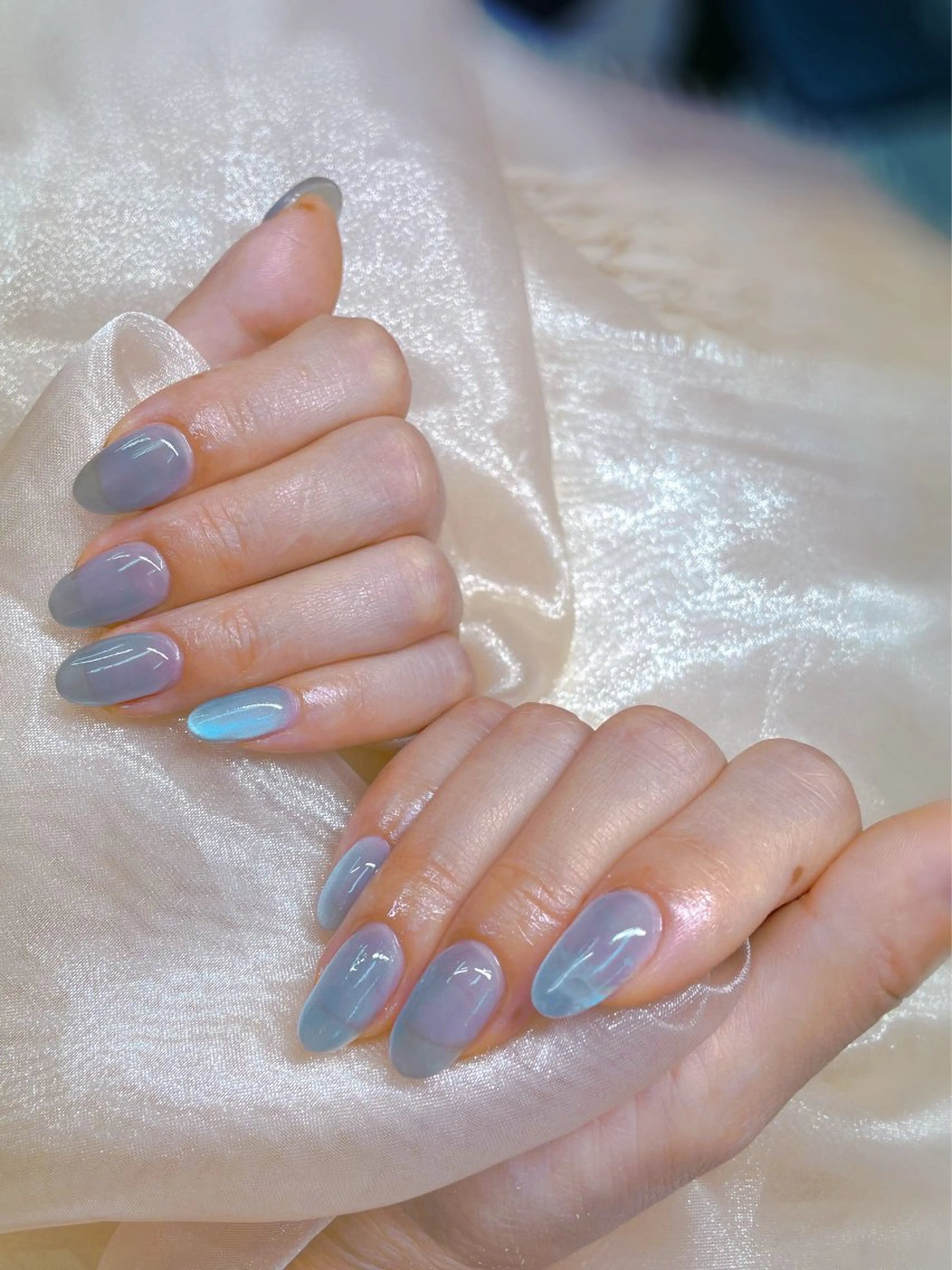 ネイル マグネットネイル ハンドネイル Orchid Nailのネイルデザイン