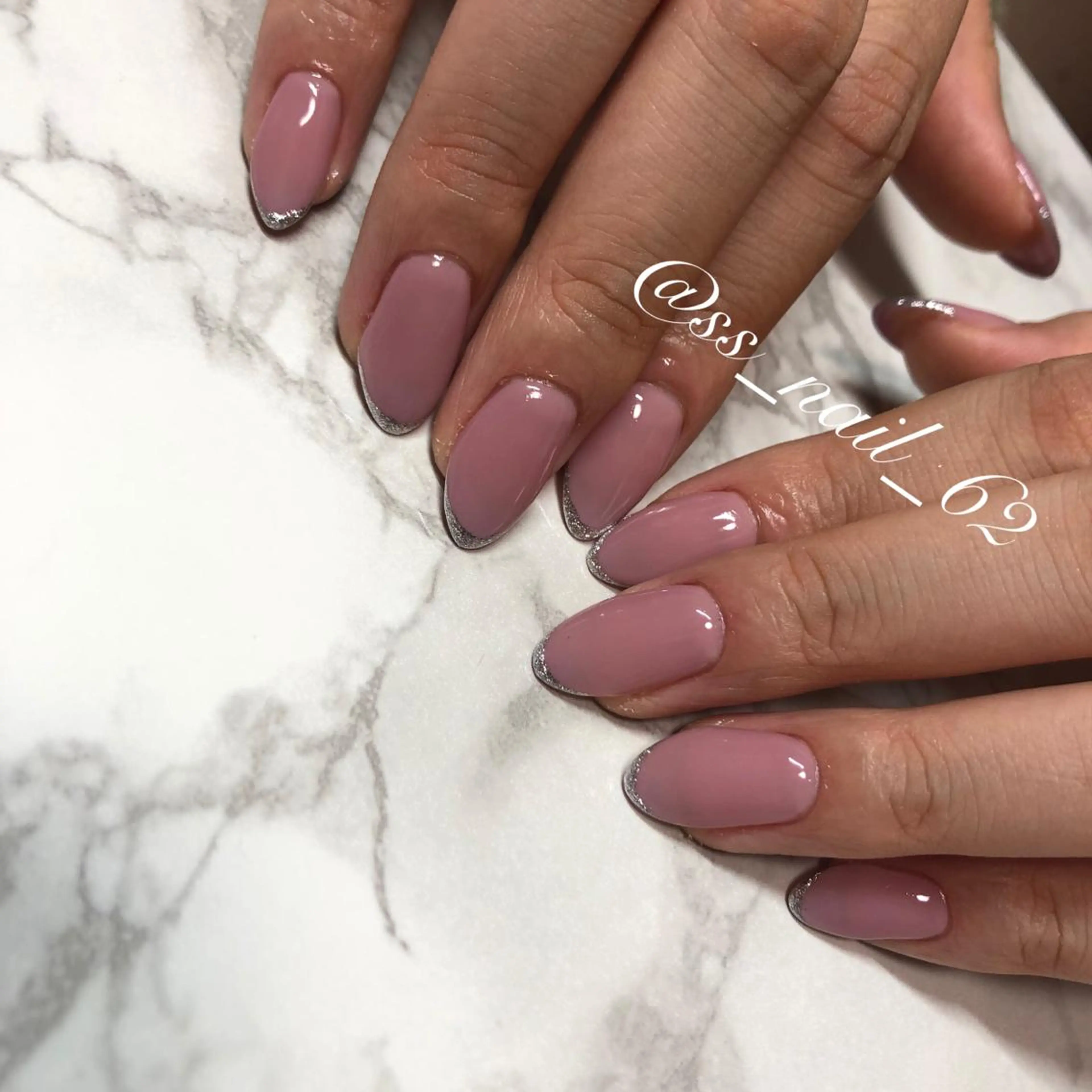 ネイル ラメ(グリッター) naillist sayoのネイルデザイン