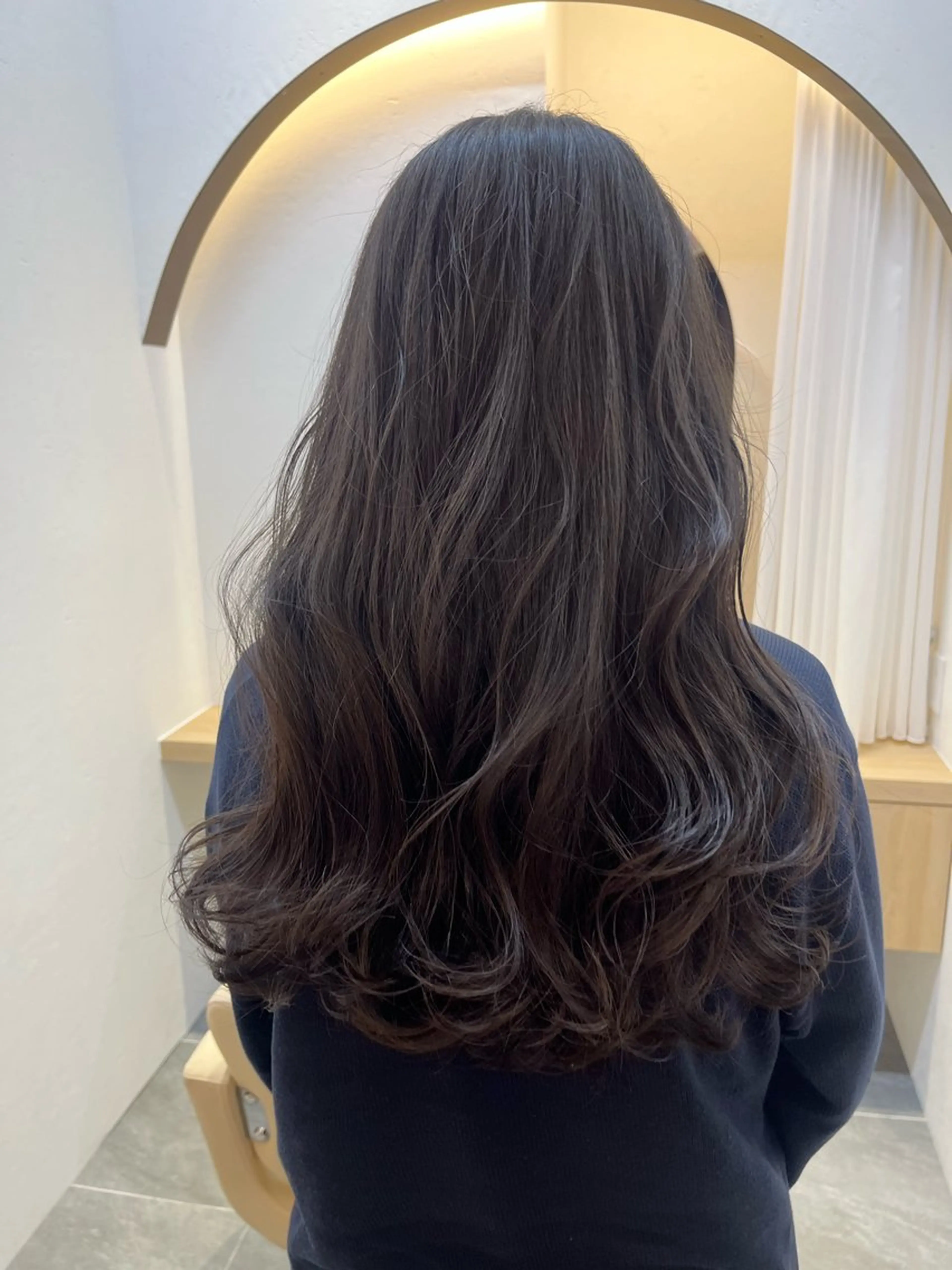 ロング カラー 柔らかい艶暖色 レイヤー🫧姫汝のヘアスタイル