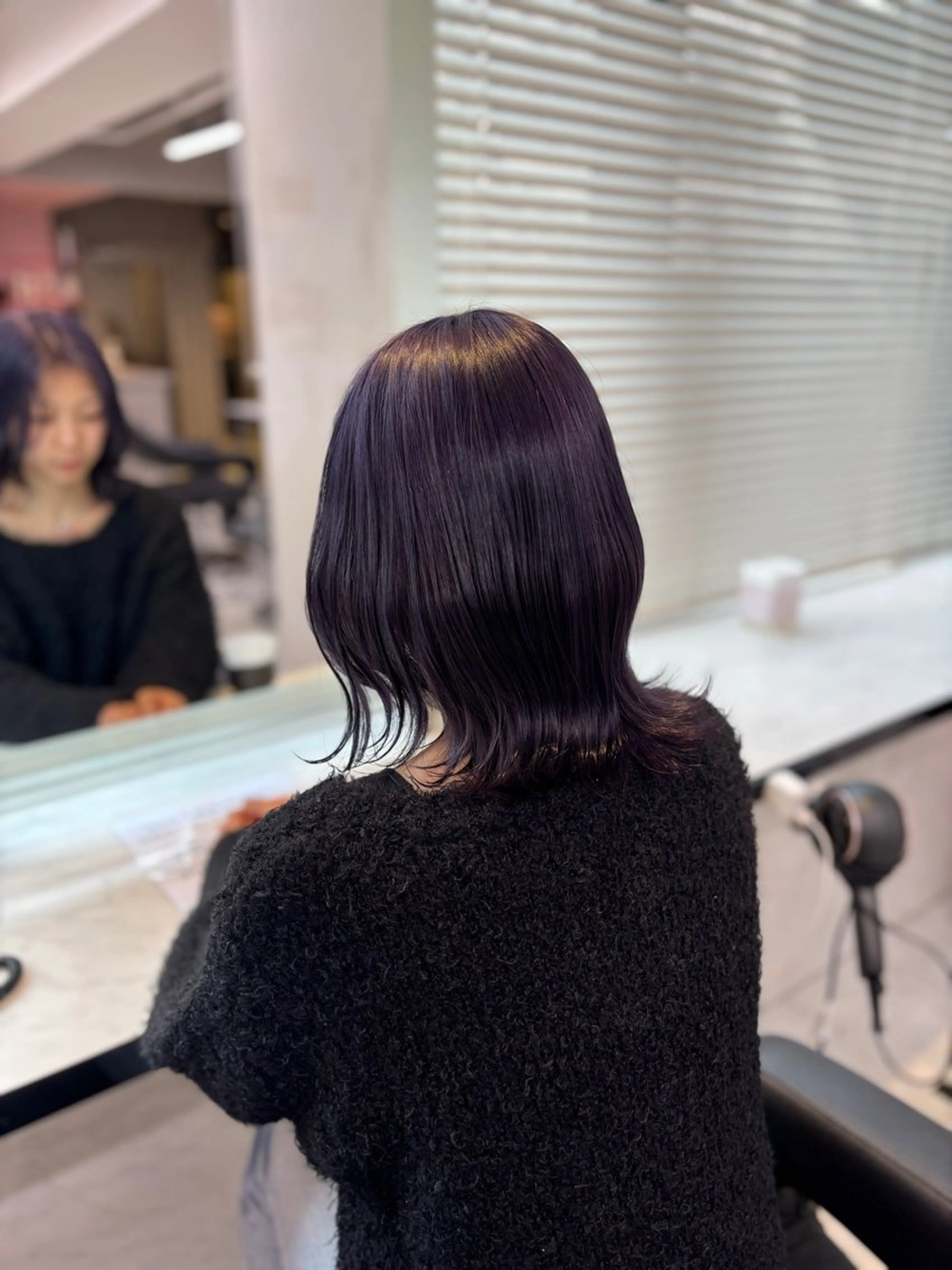 ロング カラー ダブルカラー ラベンダーカラー 💙ハイトーン韓国風 色白ヘア💙manaのヘアスタイル