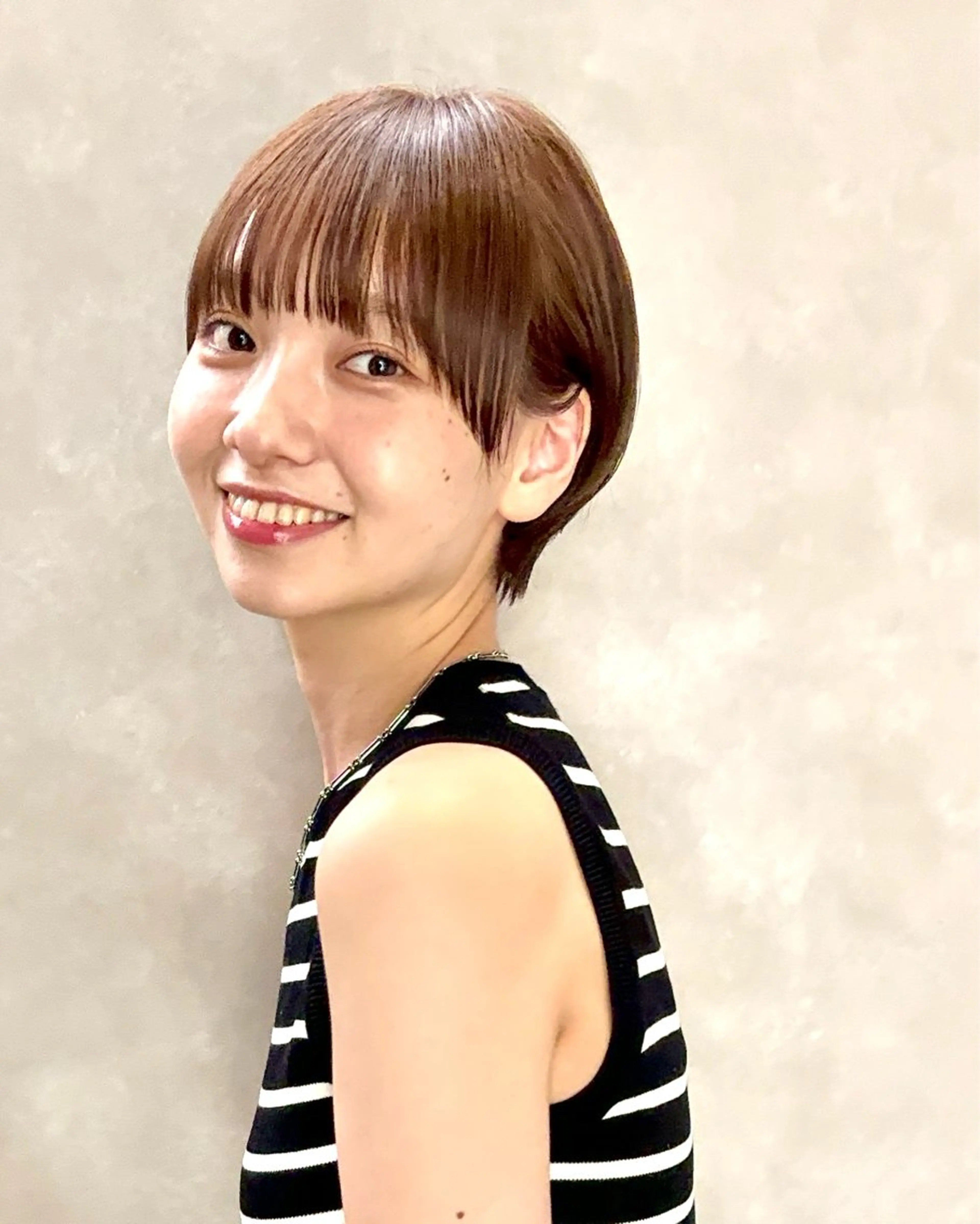 [３月限定]ショート丸み矯正※ショートヘア限定、撮影有り、マスクなしの写真