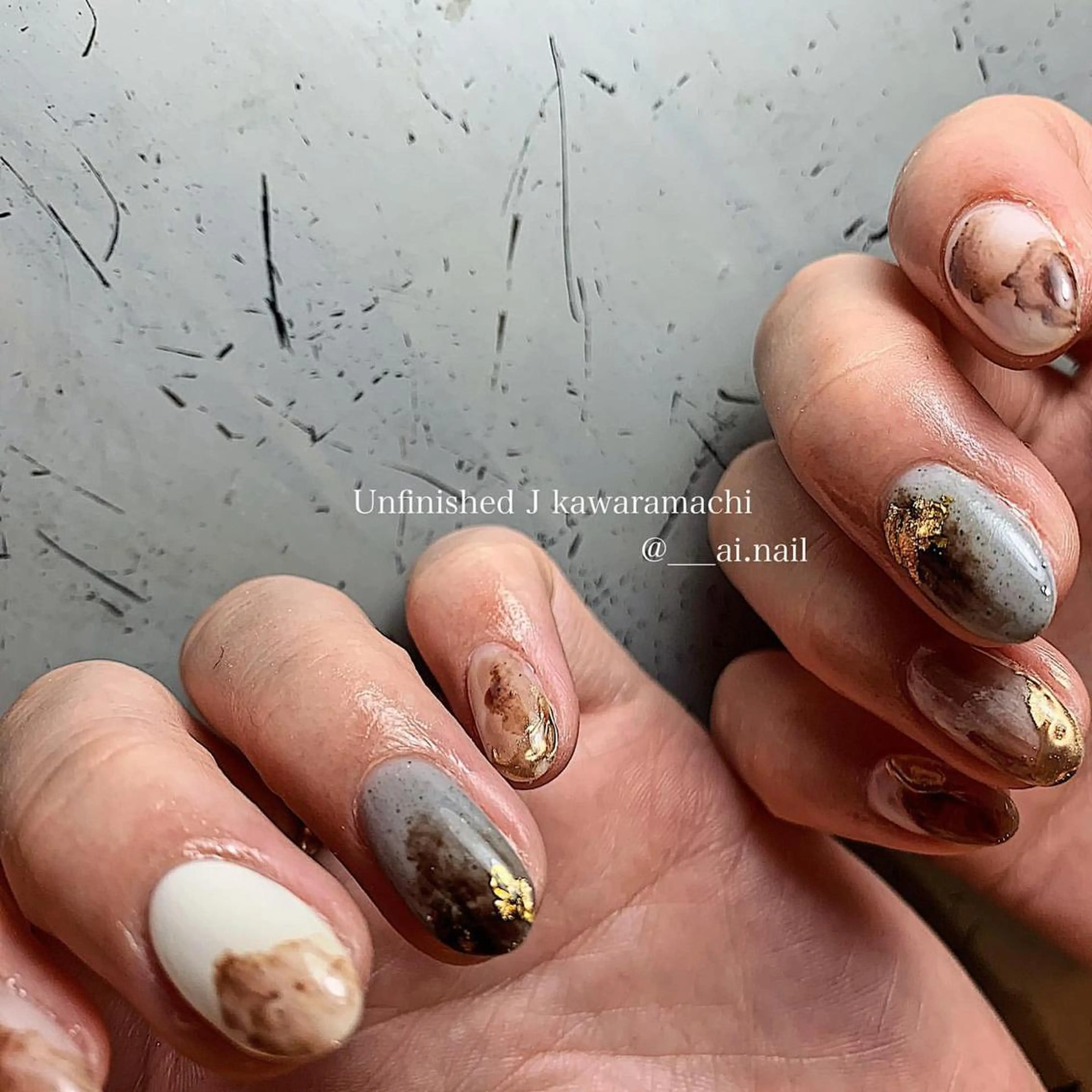 ネイル 🍃伏見 / soL nail / aiのネイルデザイン