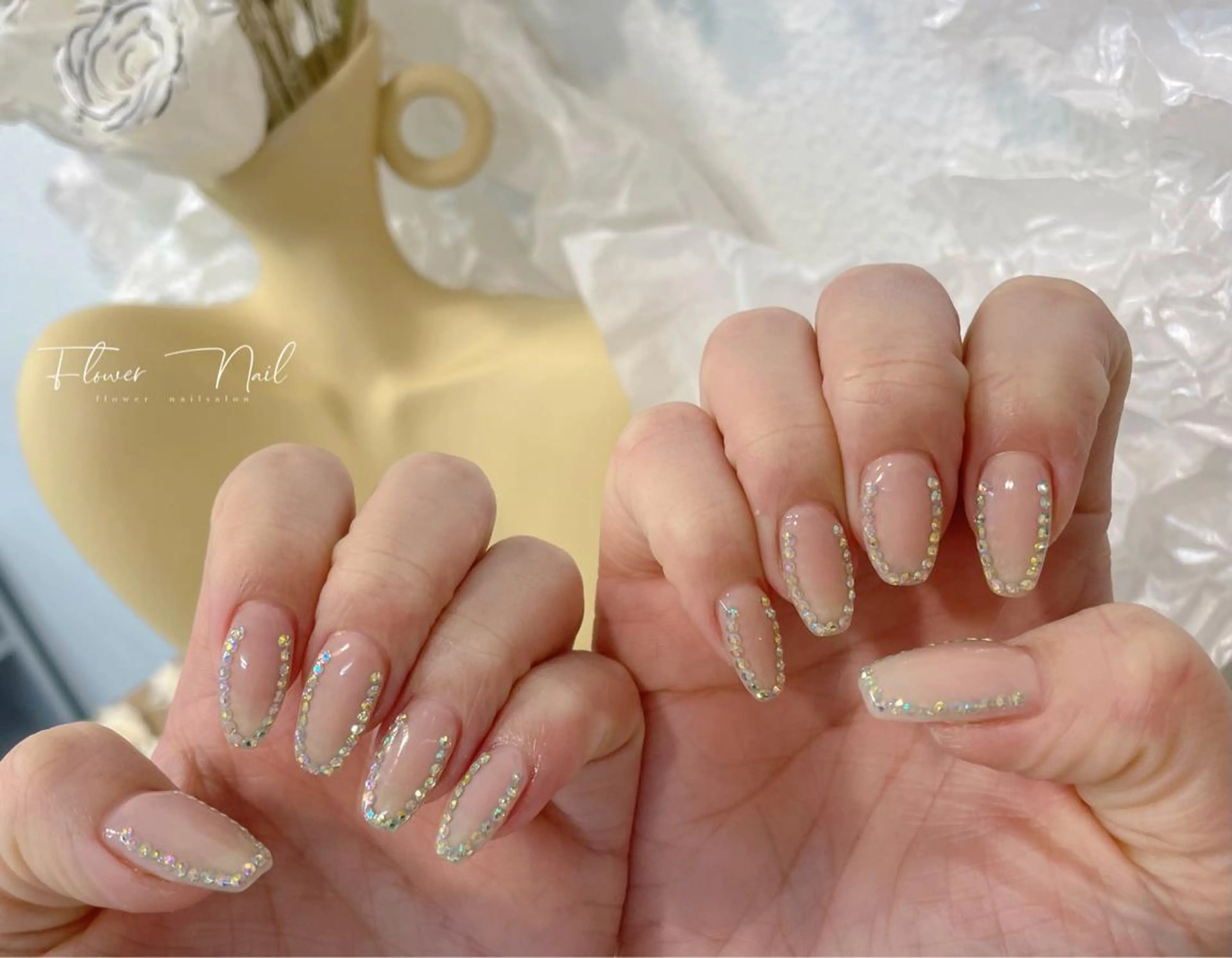 💎ワンカラー＋ストーン、パーツ乗せ放題💎 *ソフトジェルオフ＋550円の写真