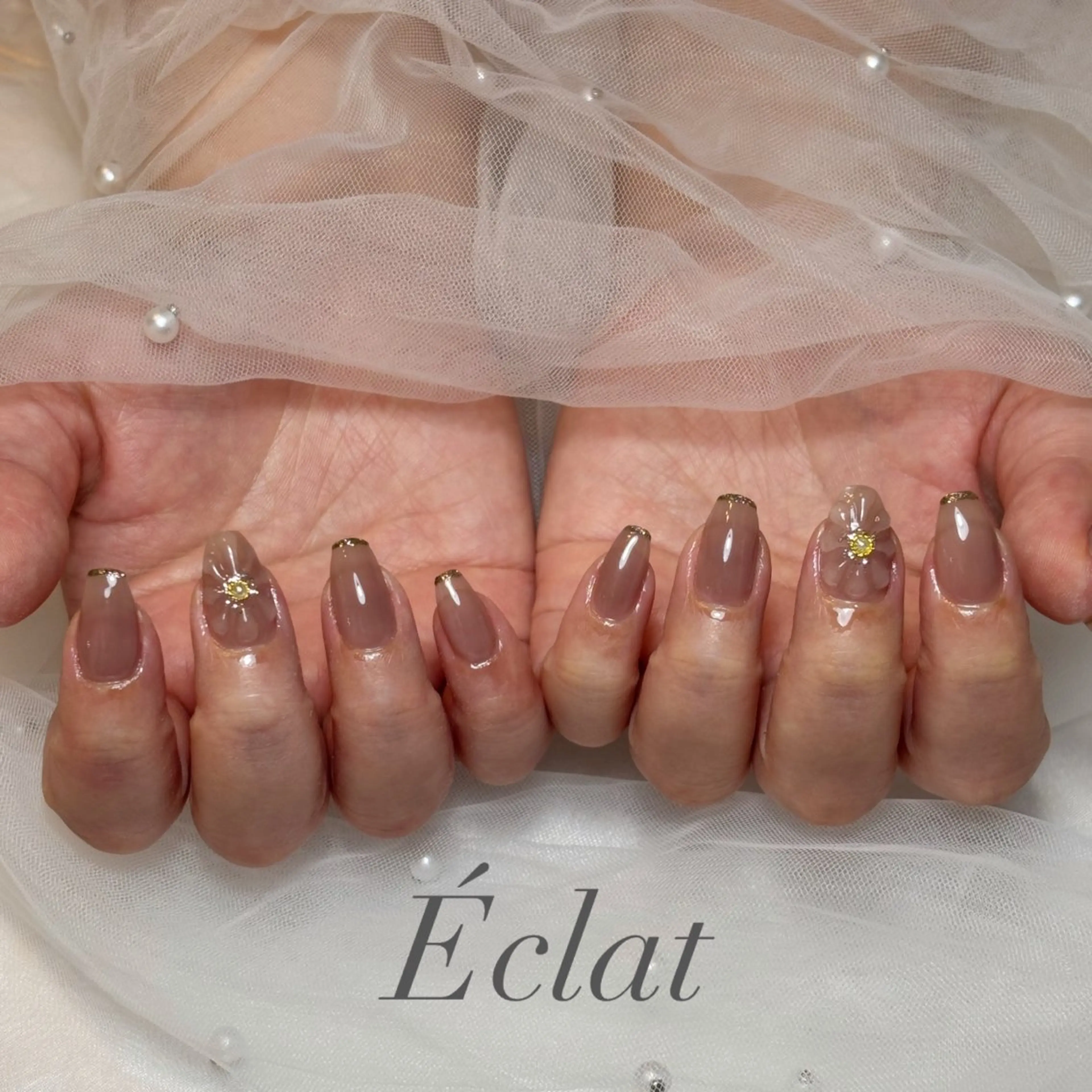 ネイル ハンドネイル nail salon Éclatのネイルデザイン