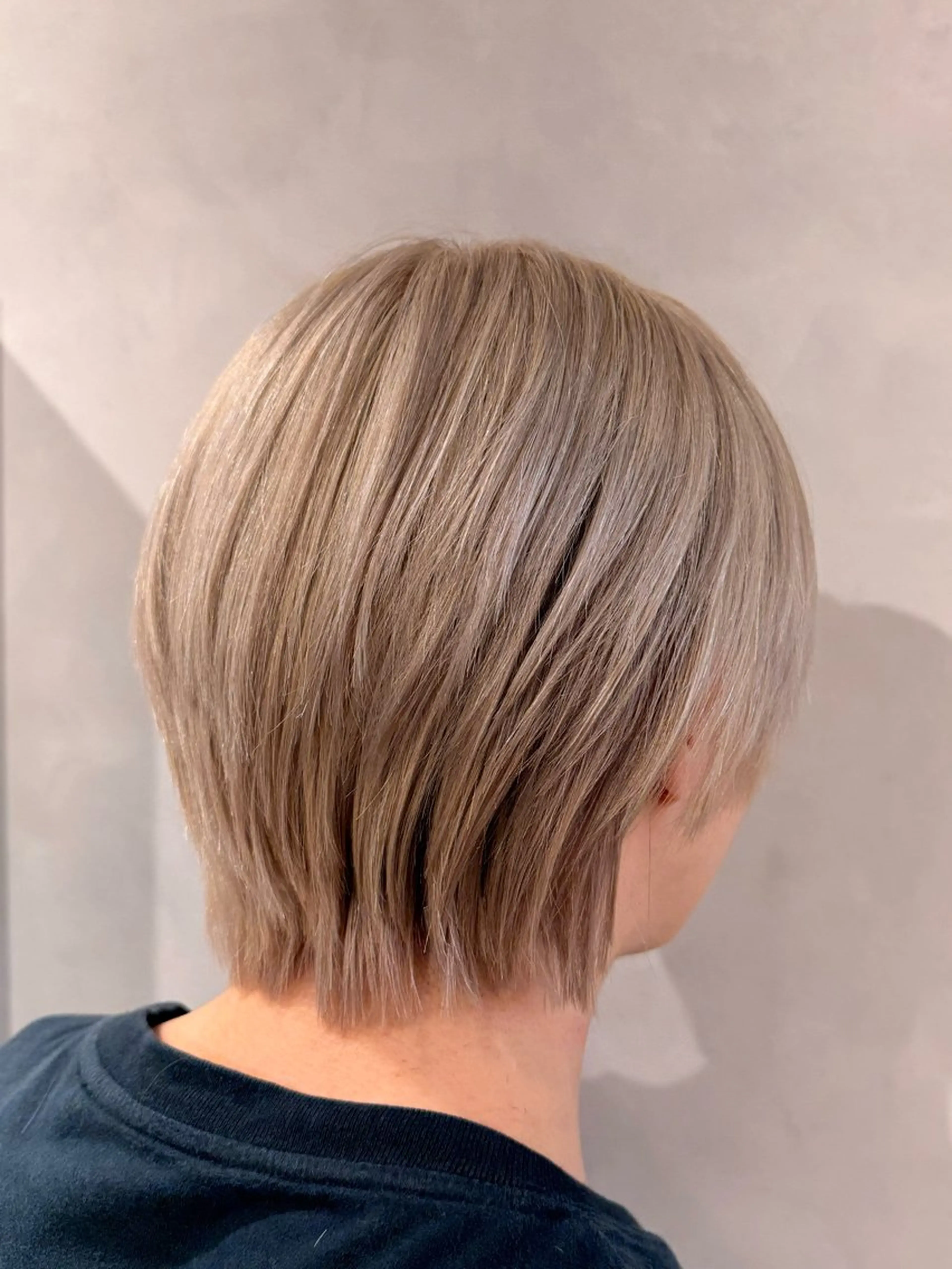 ショート カラー メンズ カット ヘアカラー トリートメント 渋谷レイヤーカット/ 暖色艶カラー🩵高橋のヘアスタイル