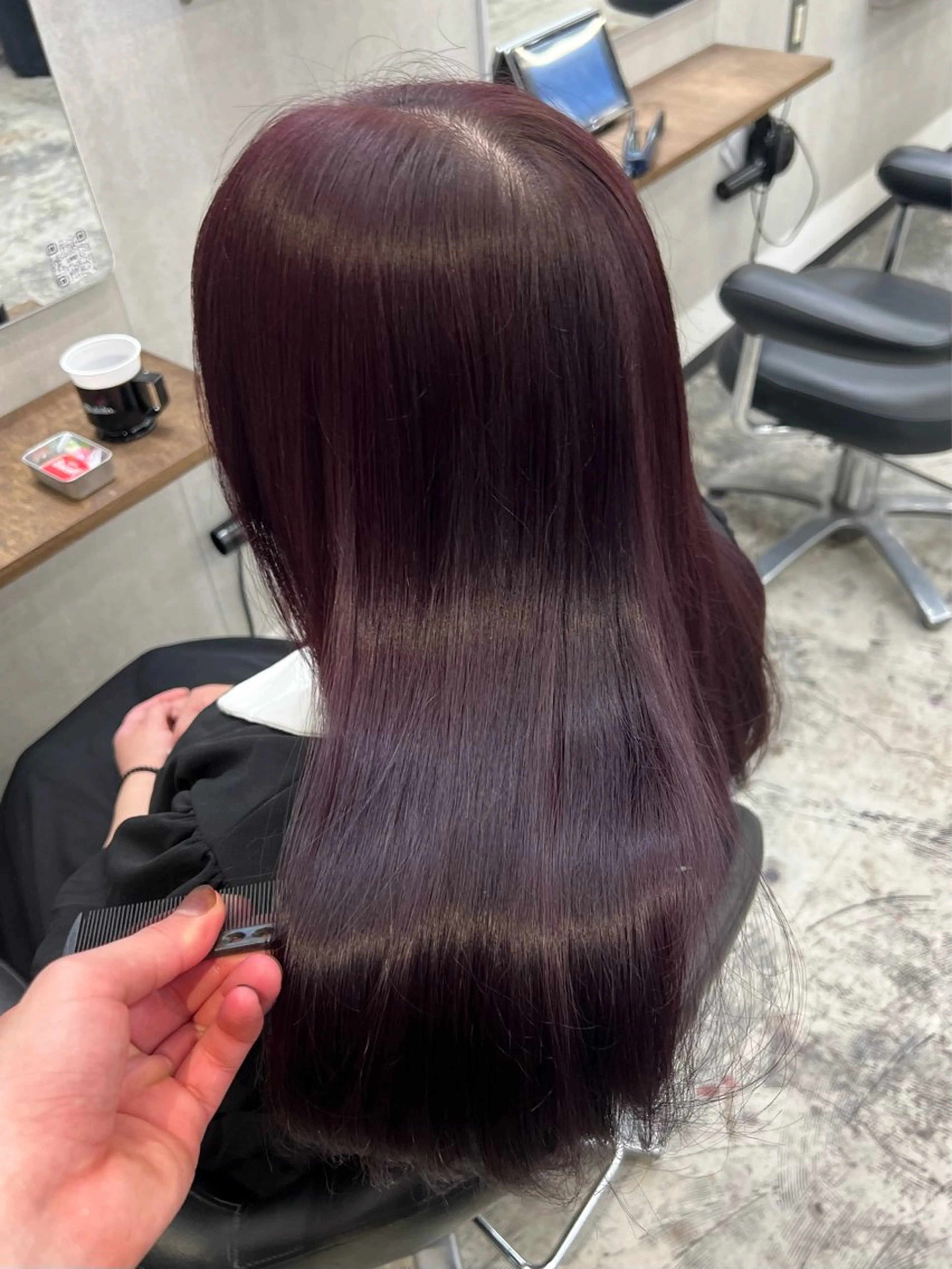 ロング カラー ハイトーン/ウルフ/ ボブ/増田のヘアスタイル