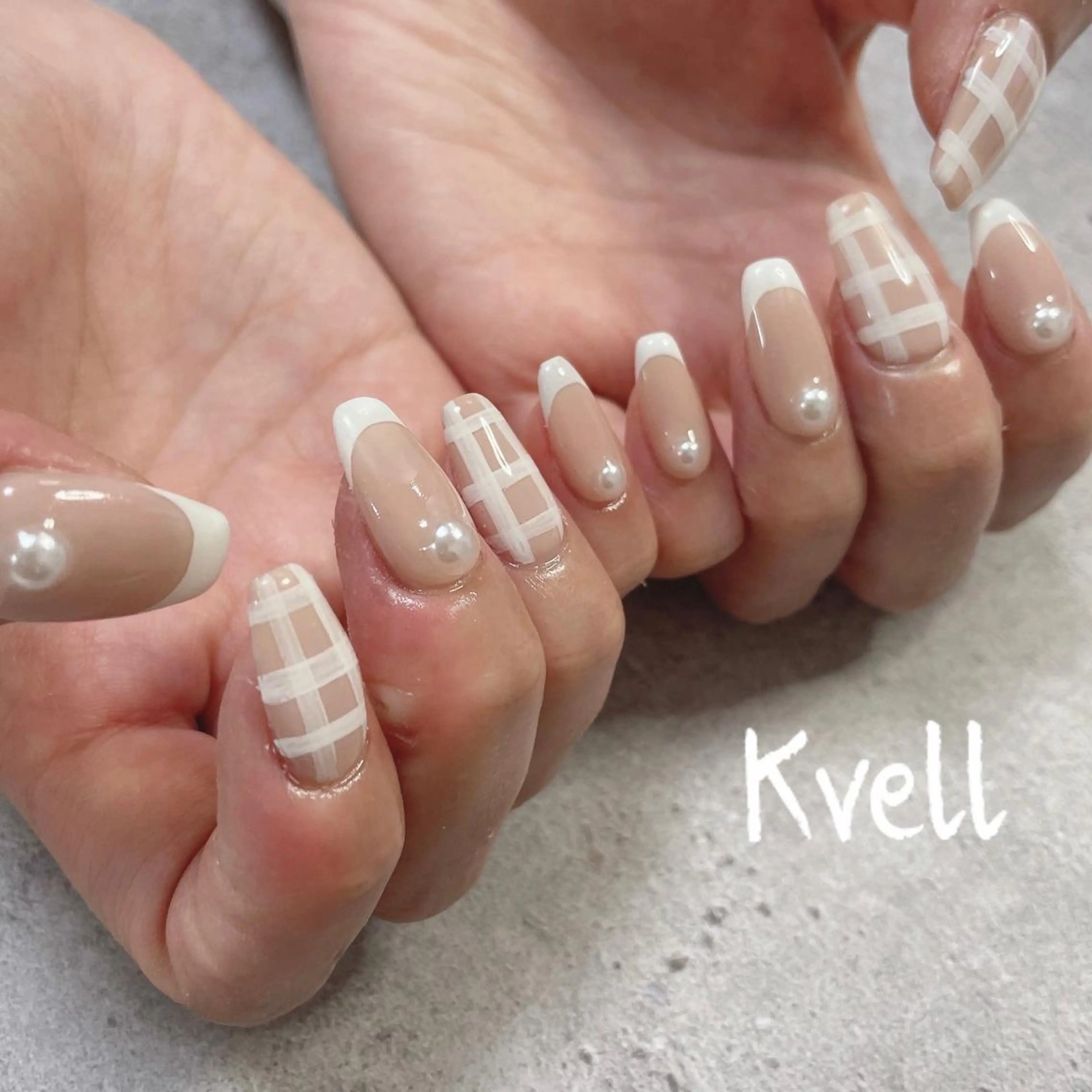 ネイル ハンドネイル nailsalon Kvellのネイルデザイン