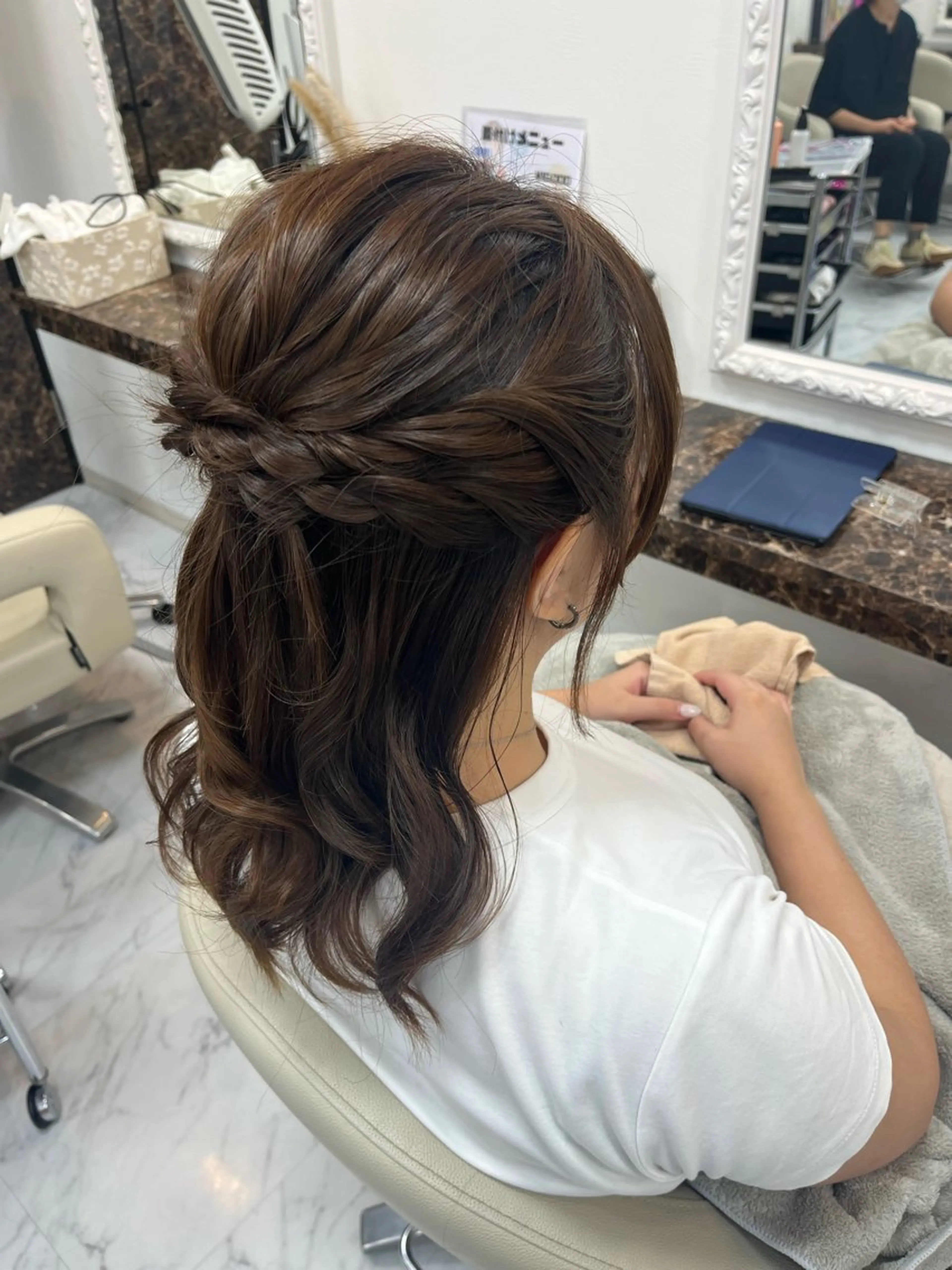 ヘアアレンジ 🫧透明感カラー☁️ 国分寺/むらさわ🧸のヘアスタイル