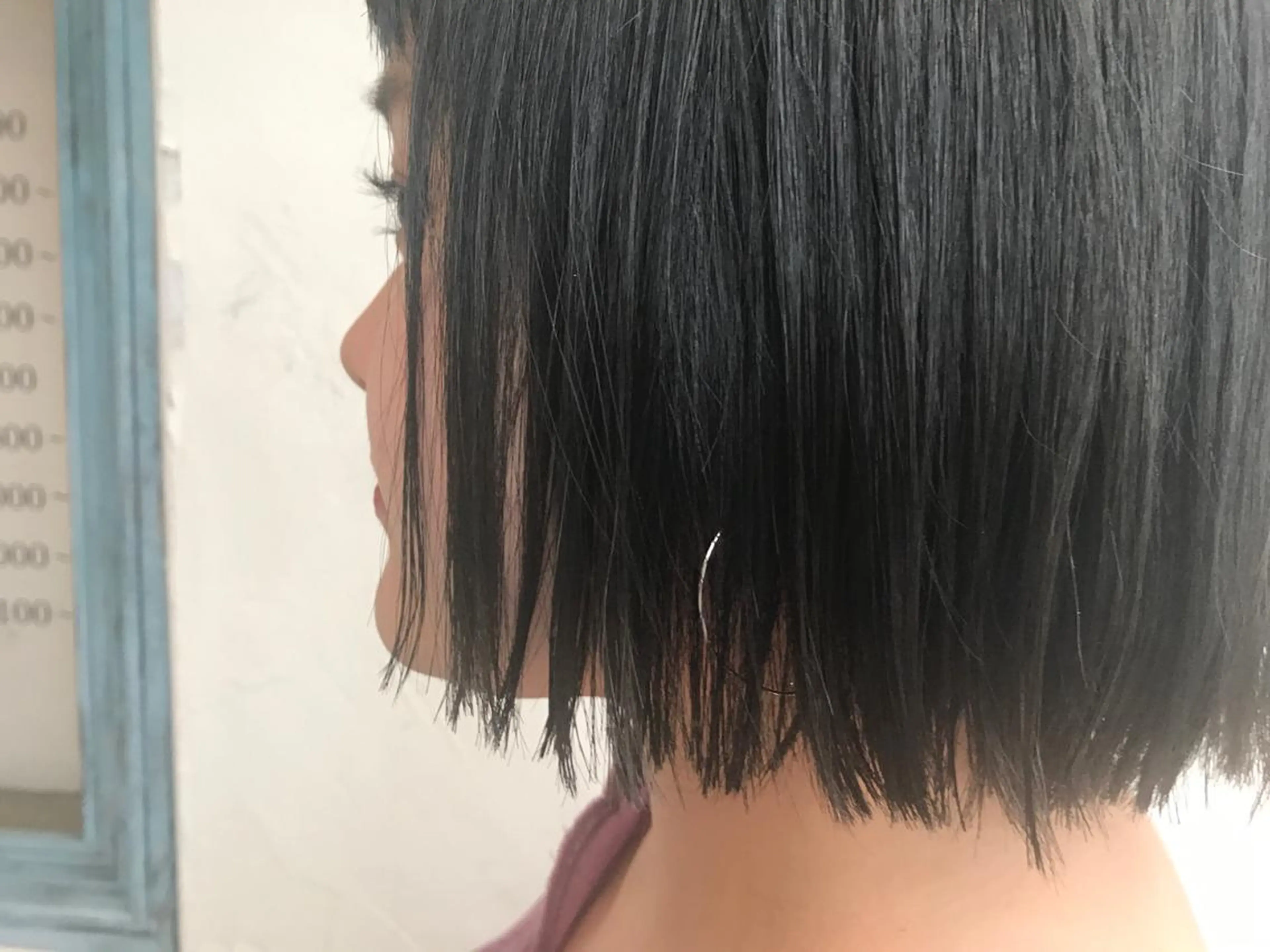 ミディアム カラー ダークグレー オリーブ透明感カラー 表参道/MIKUのヘアスタイル