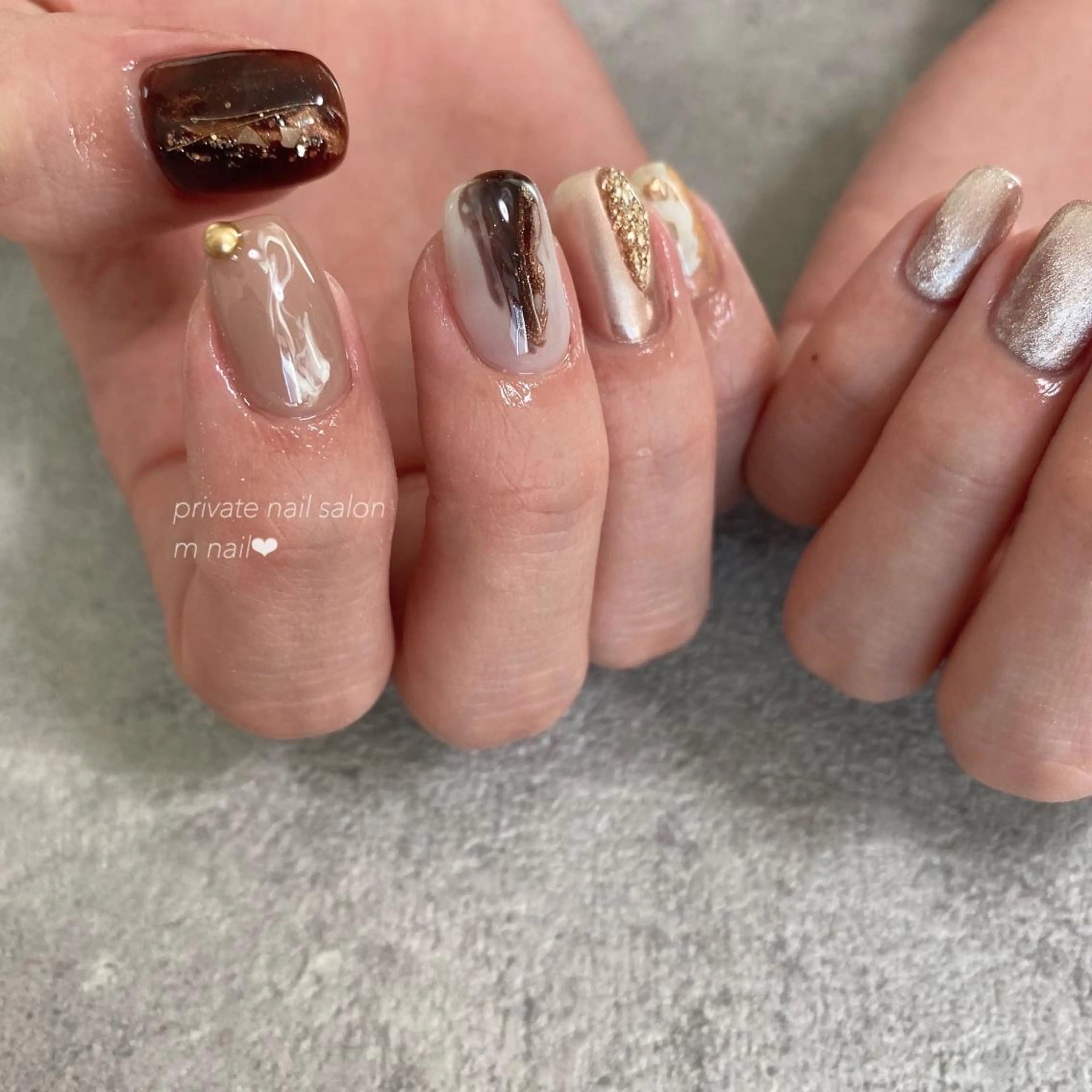 ネイル ハンドネイル 小河原 舞のネイルデザイン