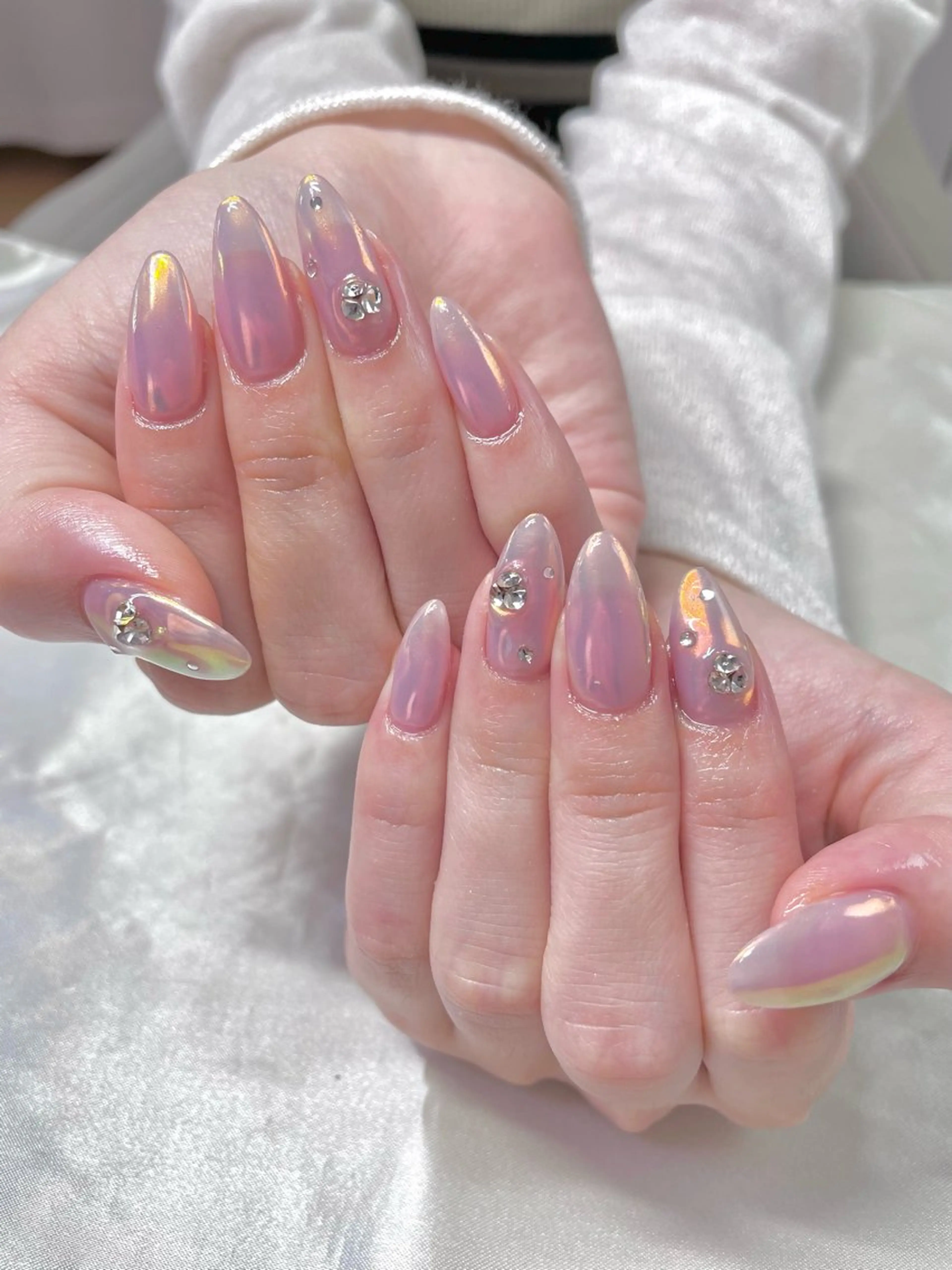 ネイル 長さ出し ハンドネイル RUMI nailのネイルデザイン