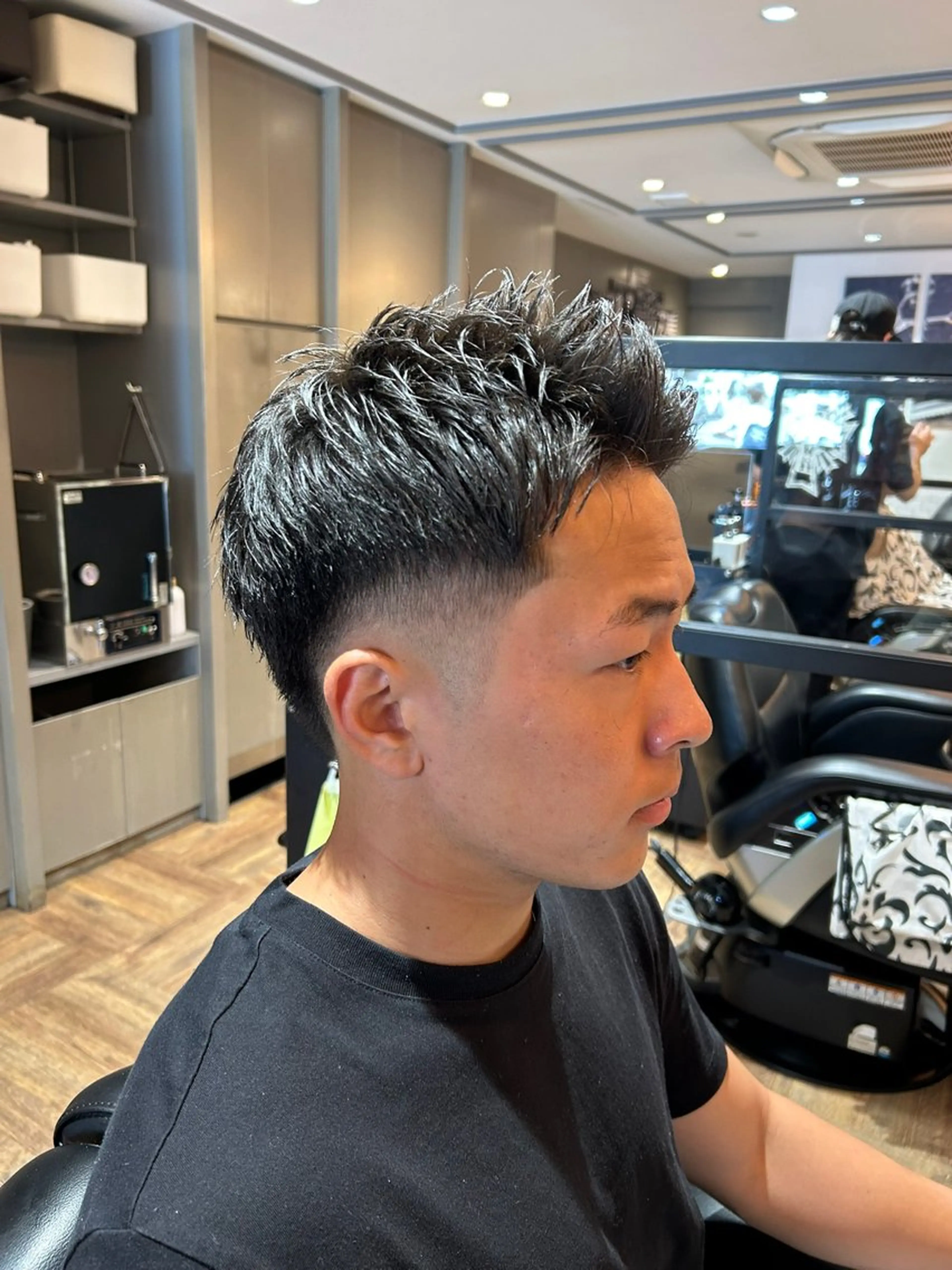 ショート メンズ 清水 大生のヘアスタイル