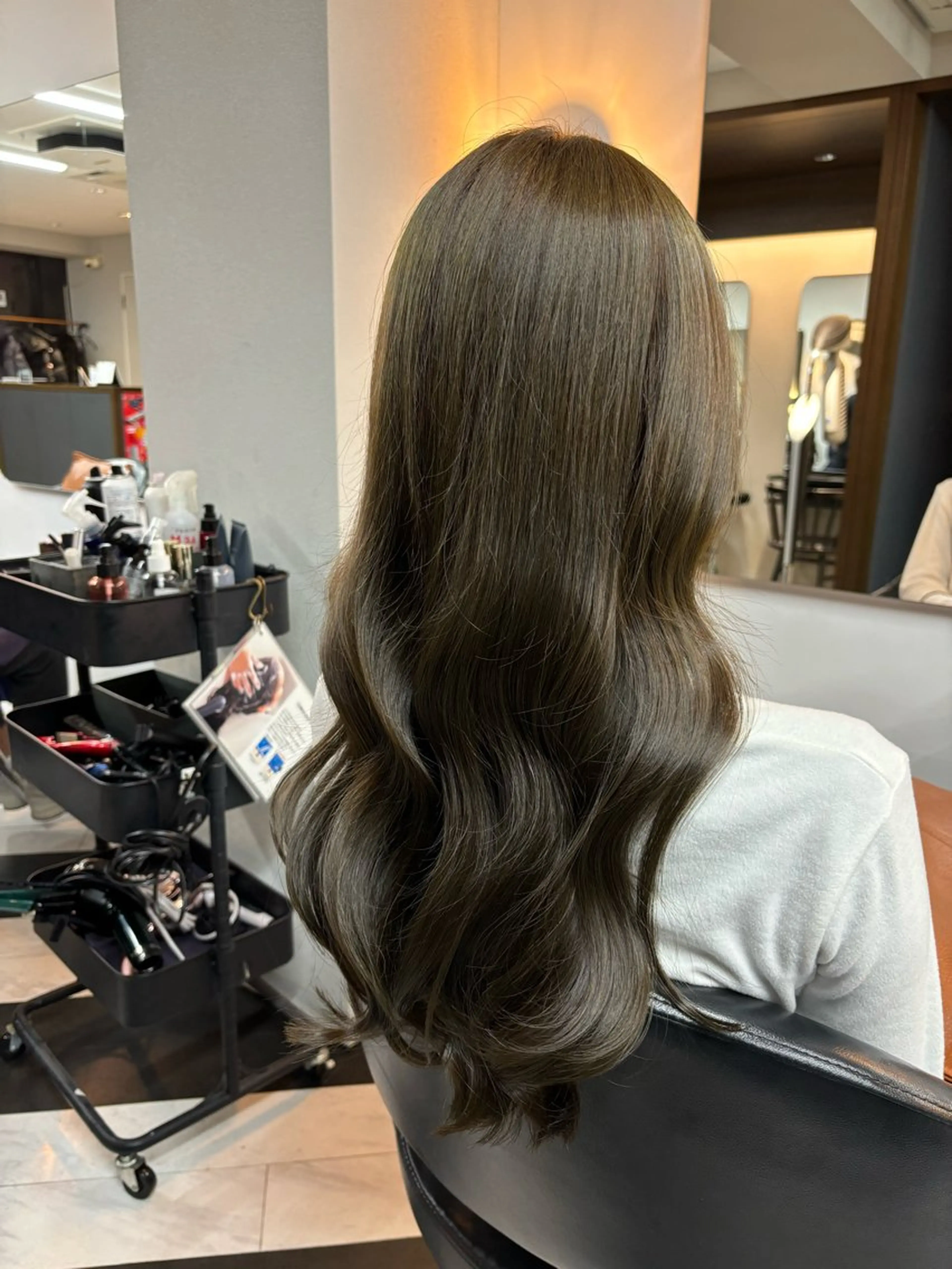 ロング カット ヘアカラー トリートメント 🦄艶髪育毛🌟毛髪 診断/セット/駒井のヘアスタイル