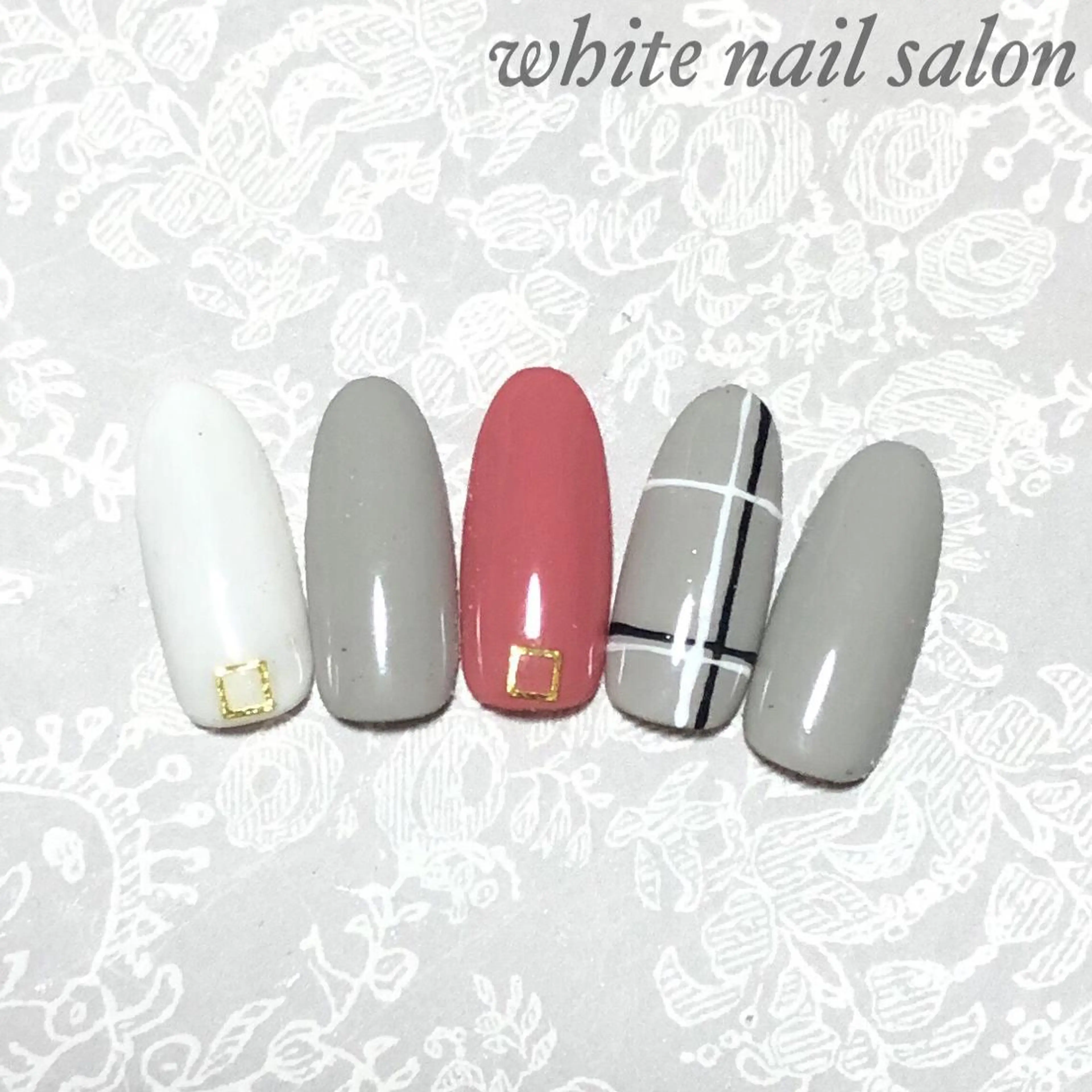 ネイル フットネイル ジェルネイル ハードジェル オフィスネイル スカルプネイル ハンドネイル white nail salonのネイルデザイン