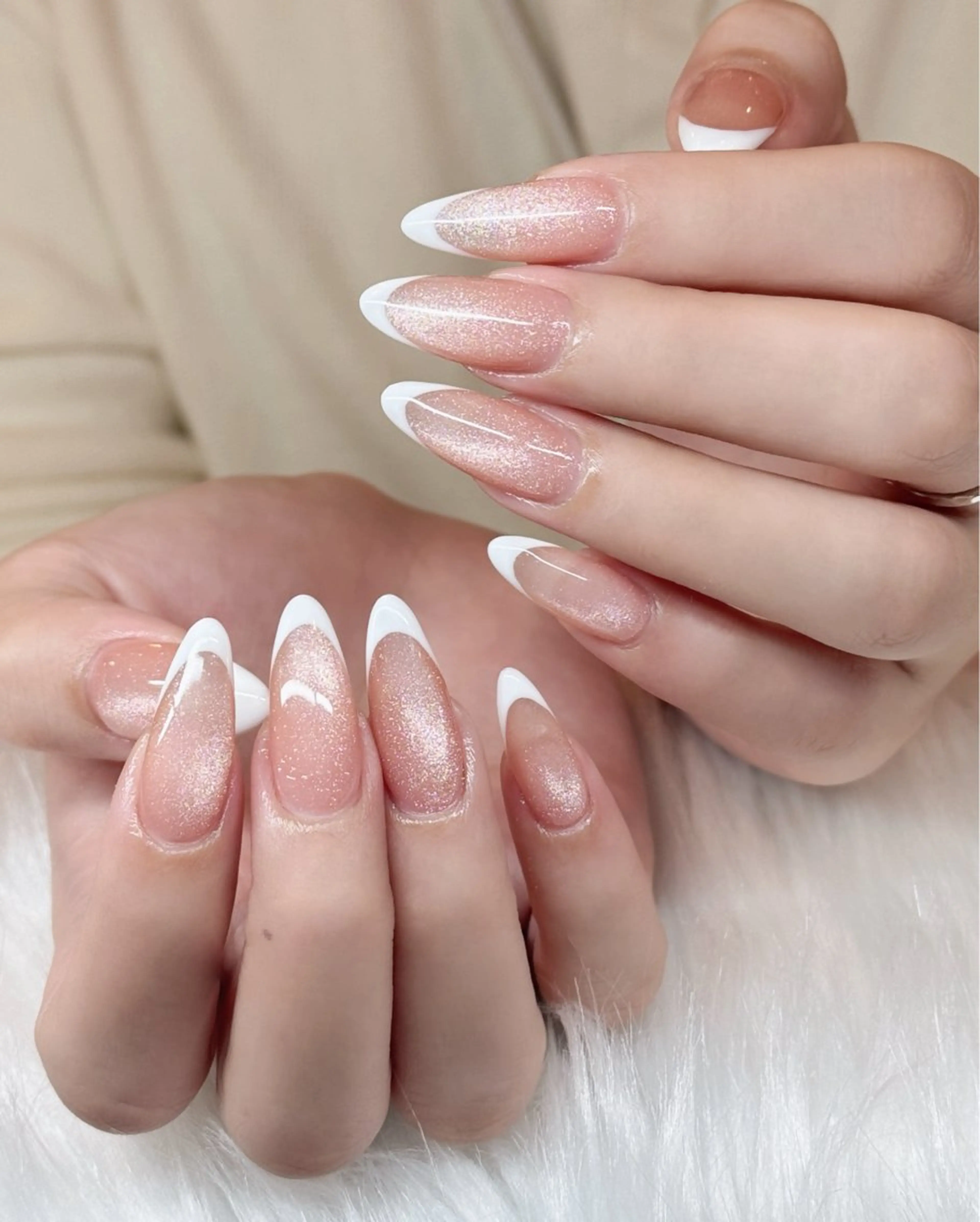 ネイル ボルドー ブラウン チークネイル ドット フットネイル ハンドネイル RUBY Nail 日暮里店のネイルデザイン