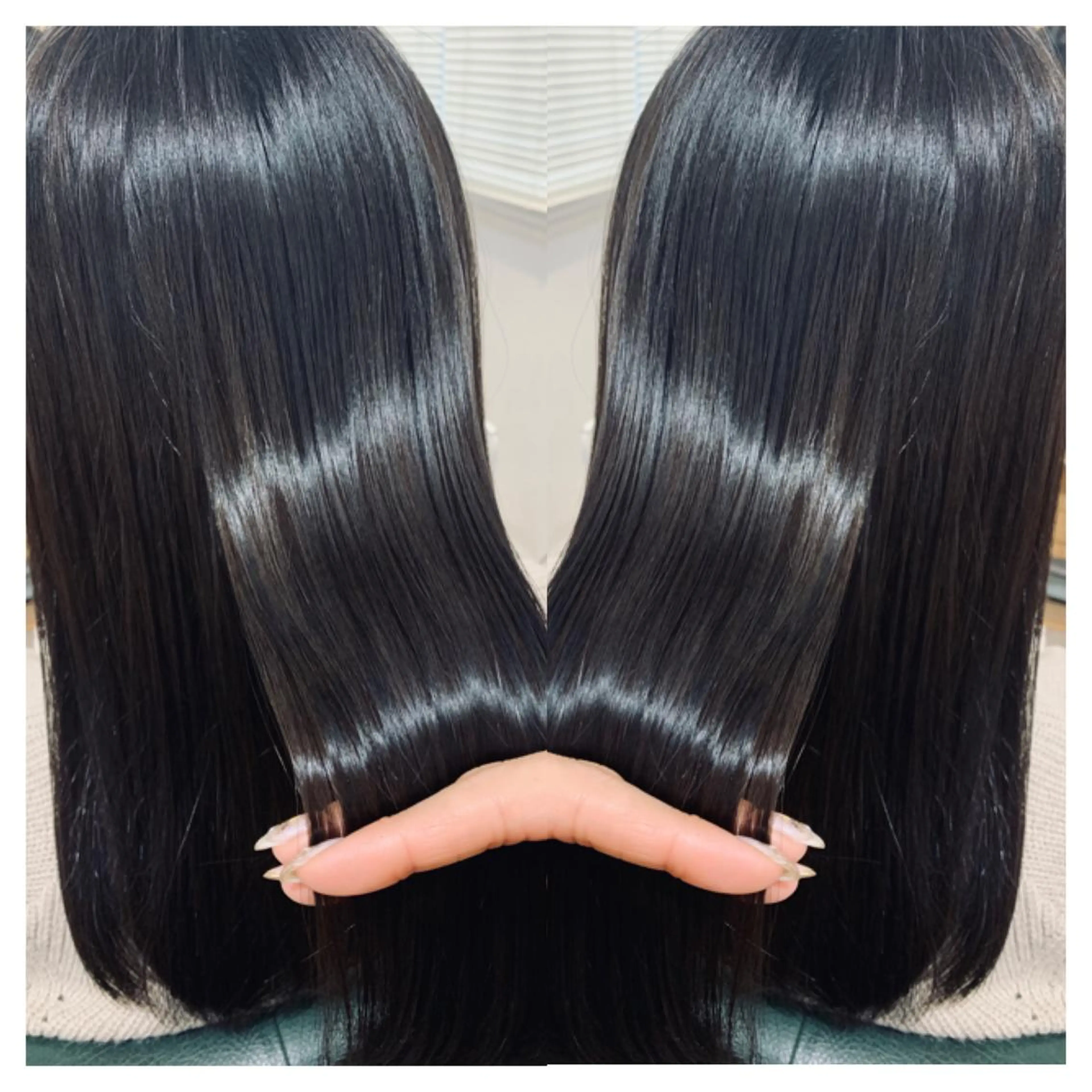 ロング カット ヘアカラー トリートメント 村山 茉衣のヘアスタイル