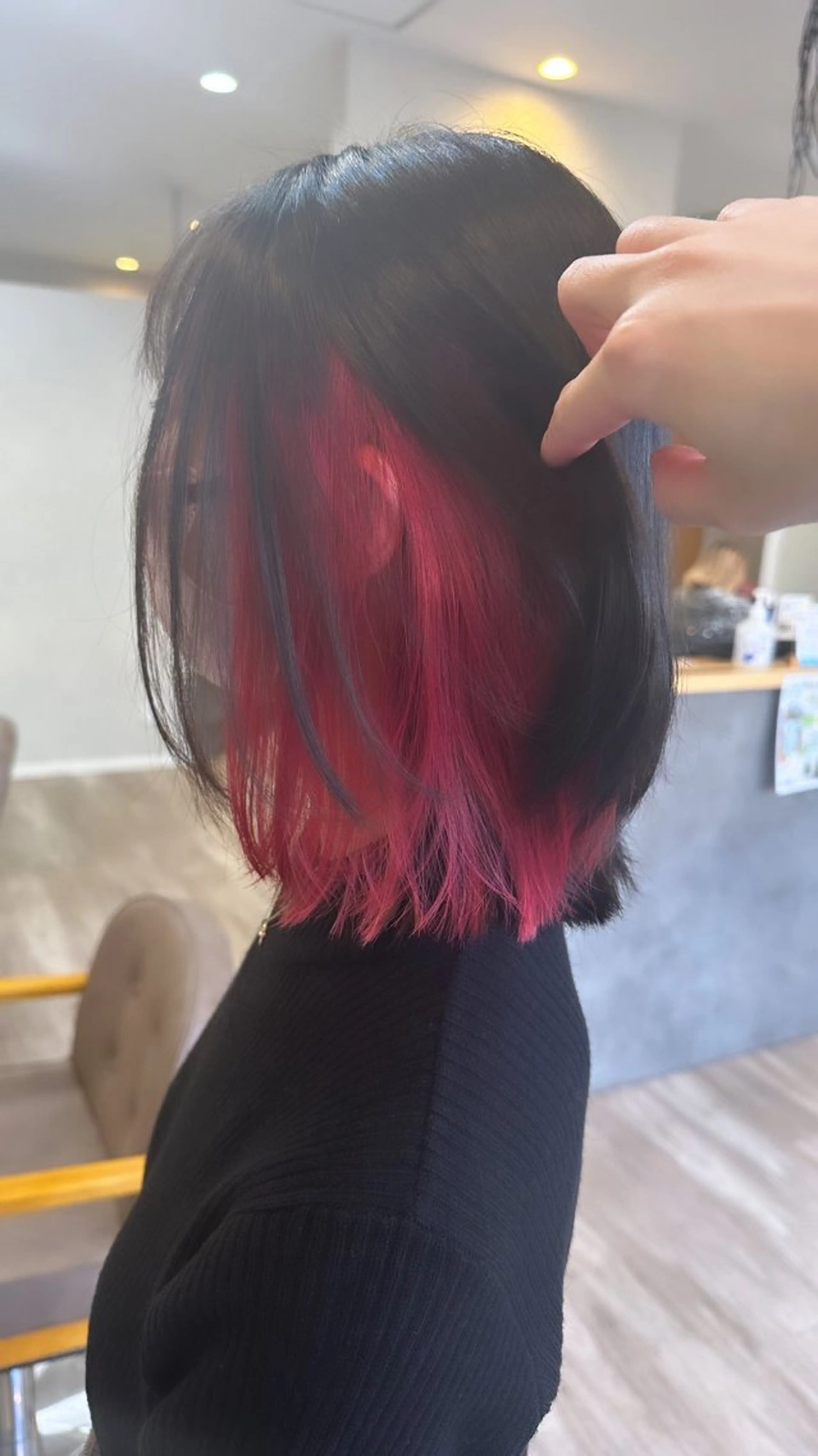 カット+カラー+インナーカラー(ケアブリーチ込み)+3stepトリートメントの写真