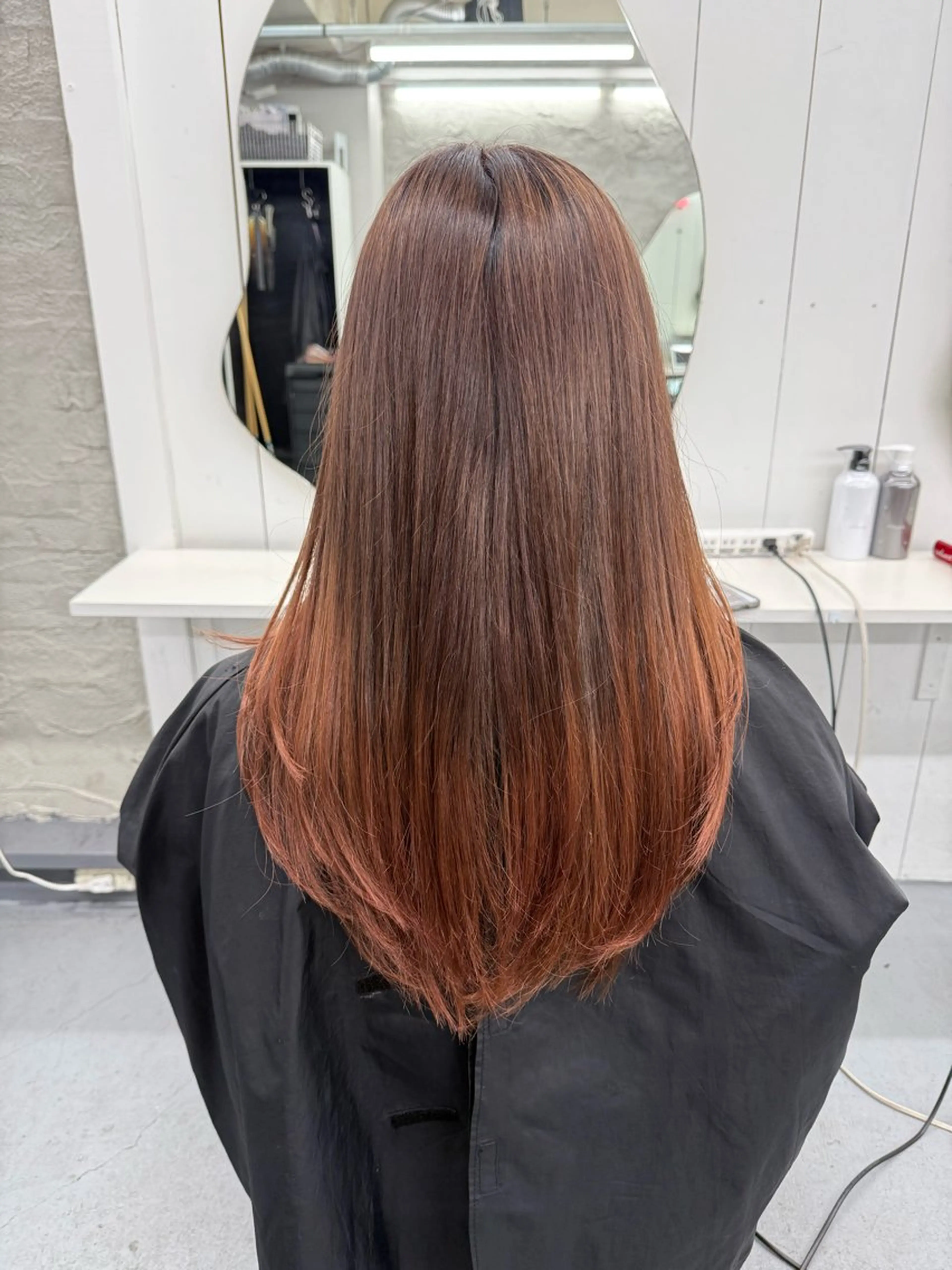 ロング カット ヘアカラー トリートメント (柏)美髪矯正 髪質改善特化だいちのヘアスタイル