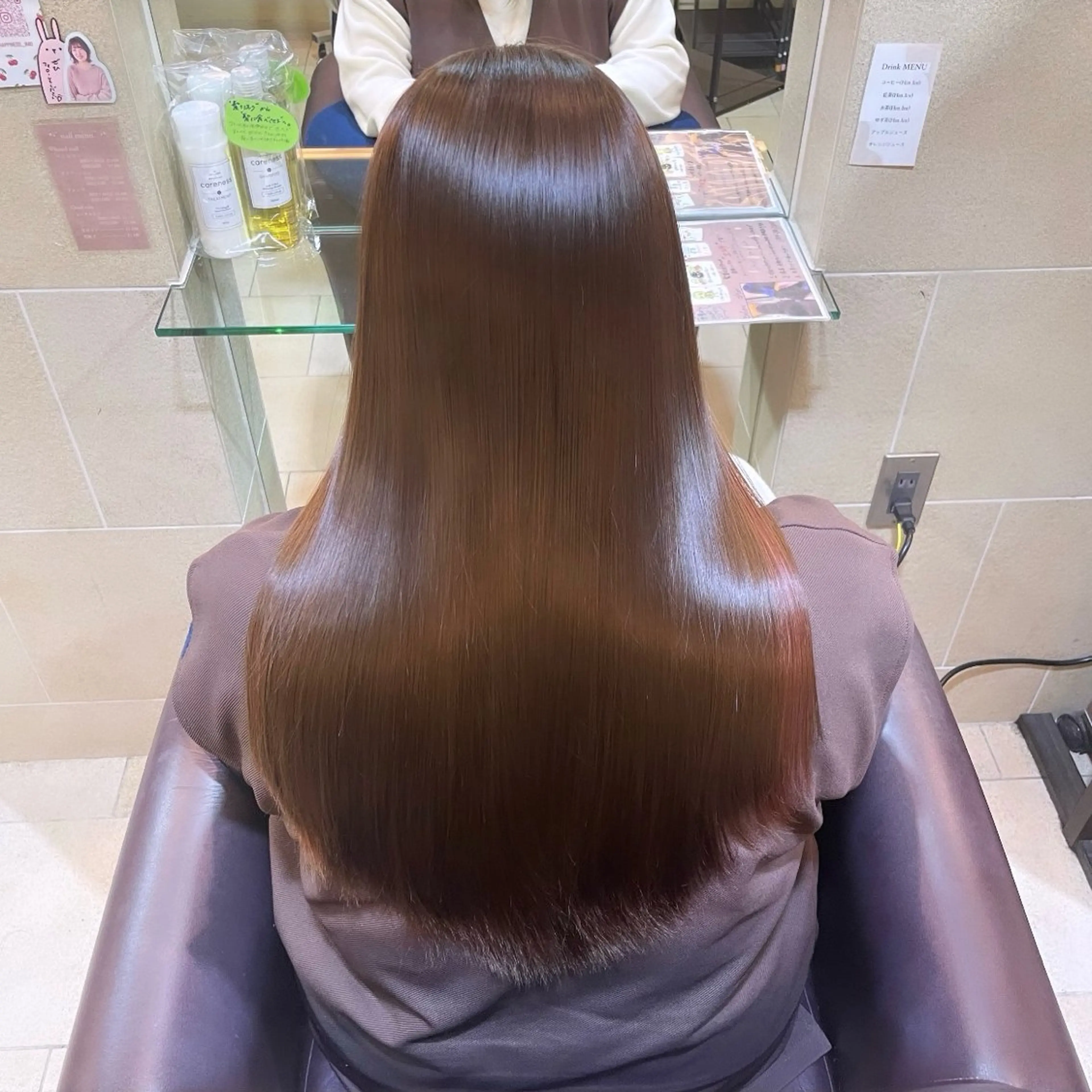 カラー 永井 若菜のヘアスタイル