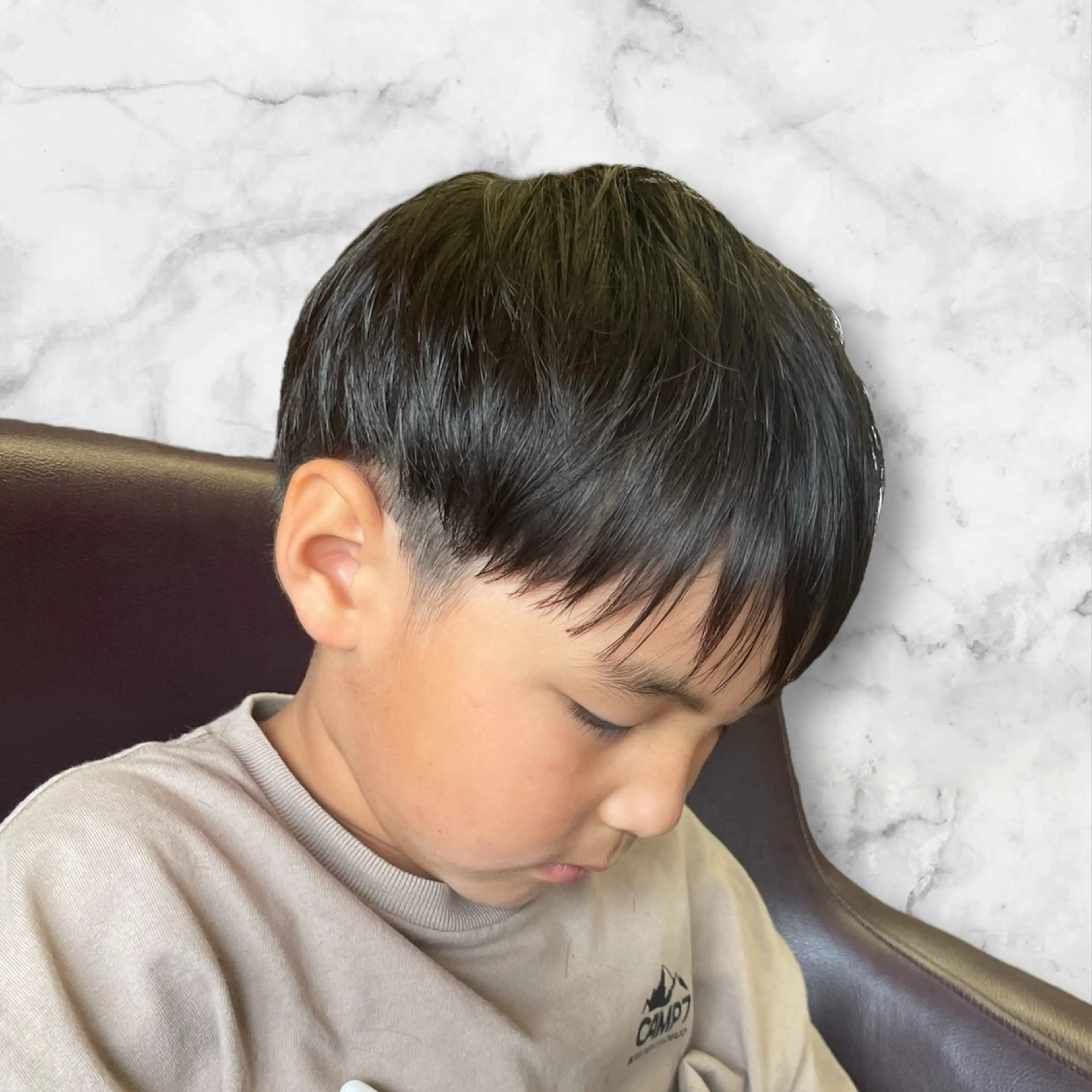 キッズ プルシールエクステ/ ハイトーン/ブリーチのヘアスタイル