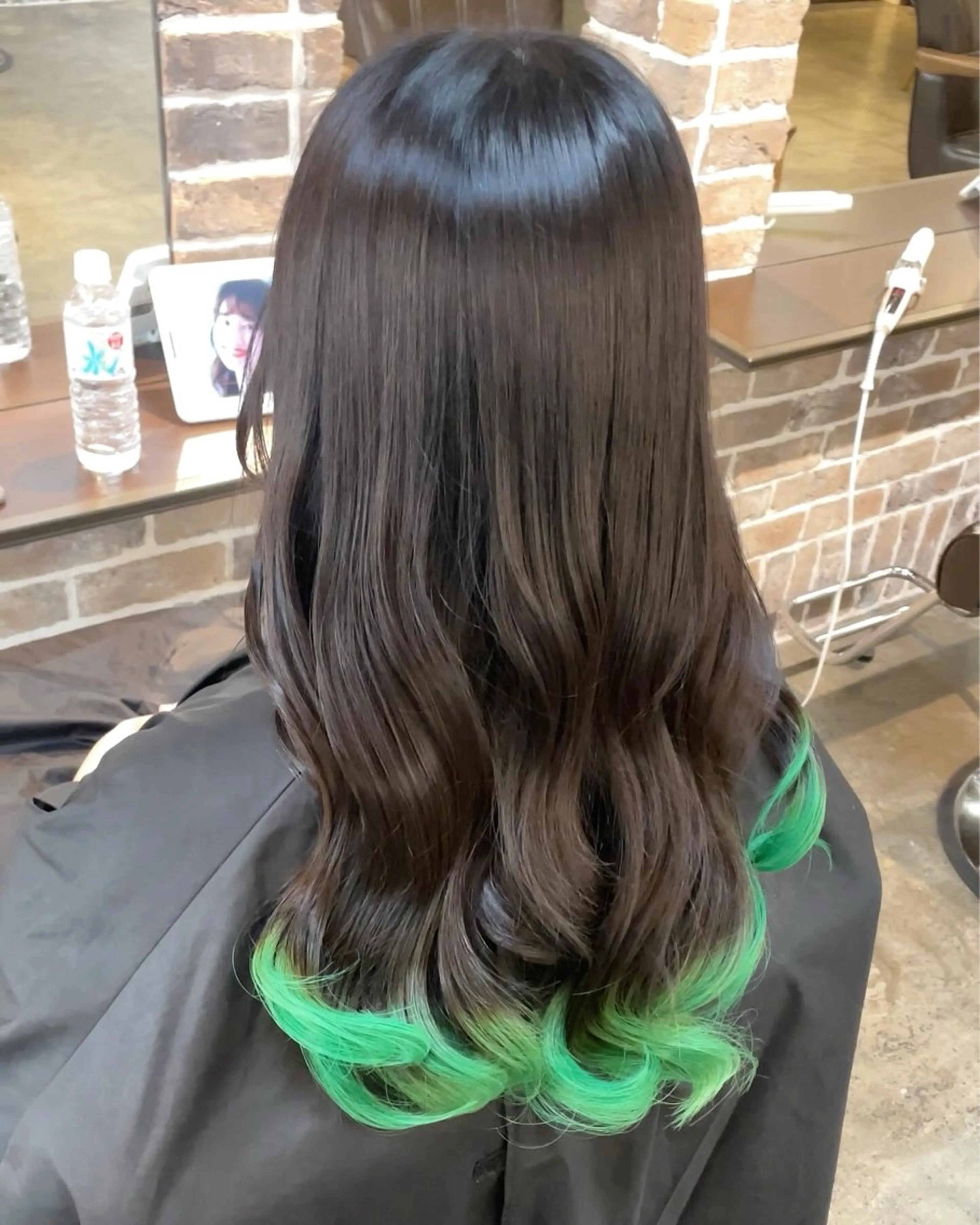 ロング カラー グラデーションカラー 艶カラー/インナー /グラデ/大西小百合のヘアスタイル