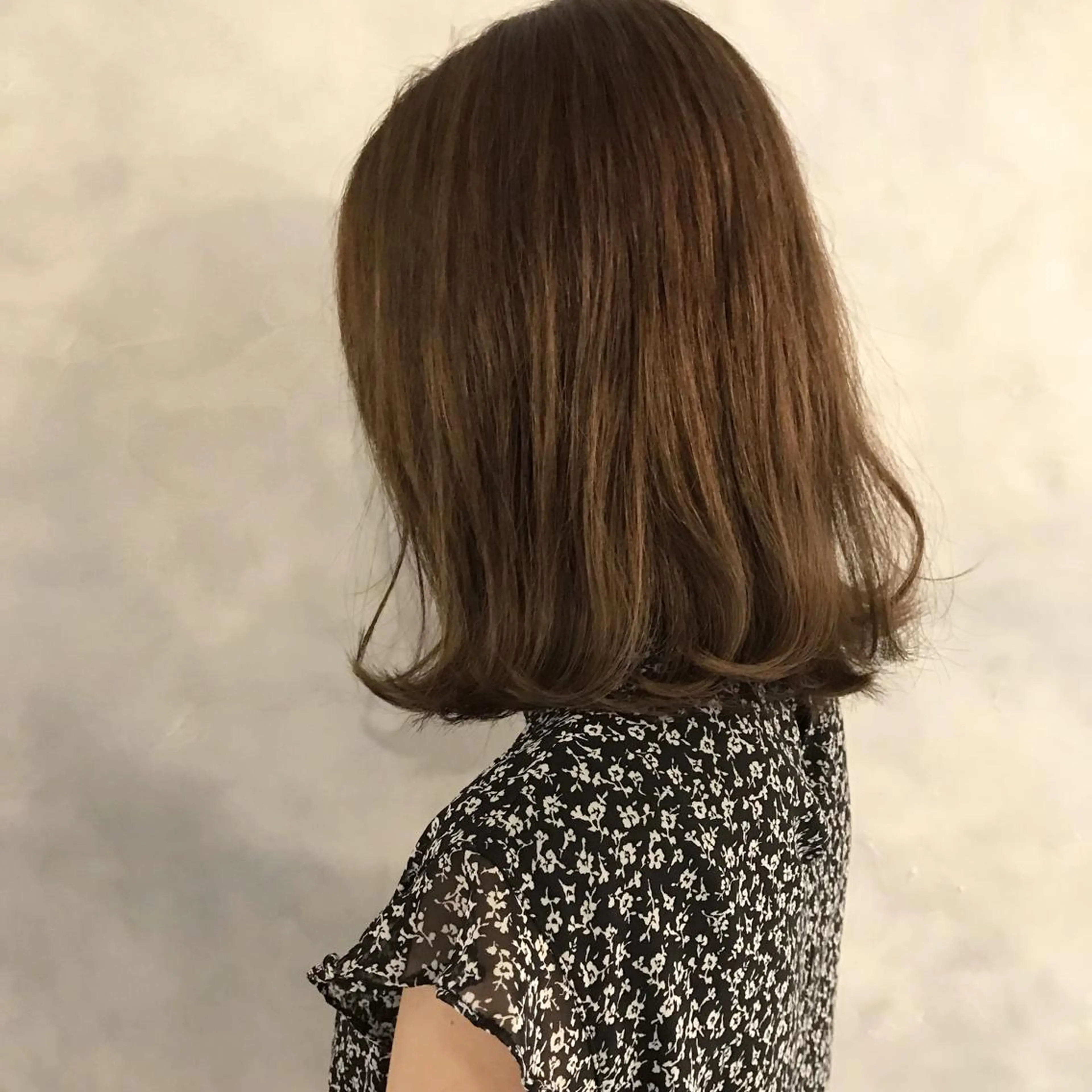 ミディアム カラー カット ヘアカラー ハイトーン/小顔 カット/Ayumuのヘアスタイル