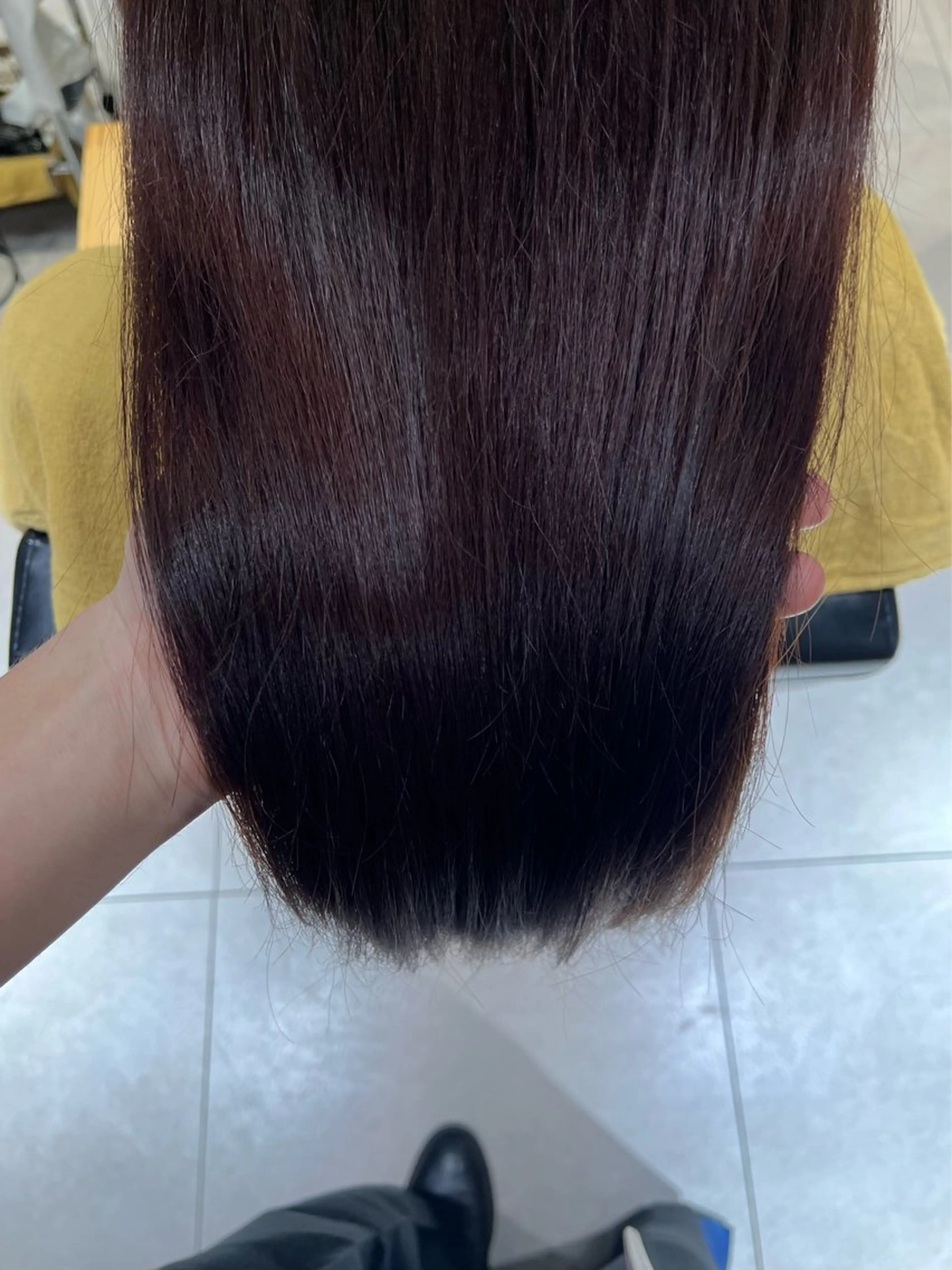 カラー 首藤 大翔のヘアスタイル