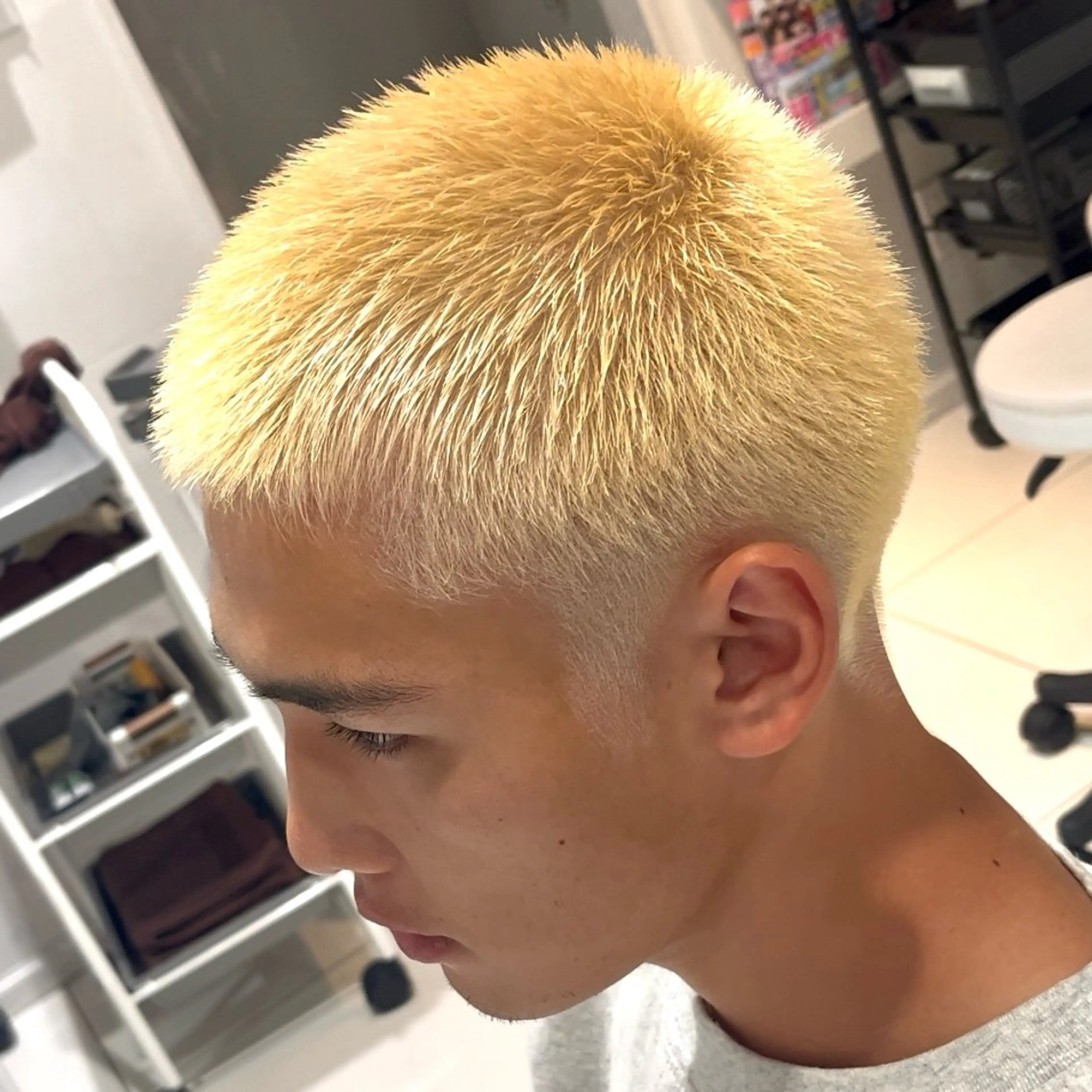 ジオフレイマンシャンプー+プチスパ+メンズカットの写真