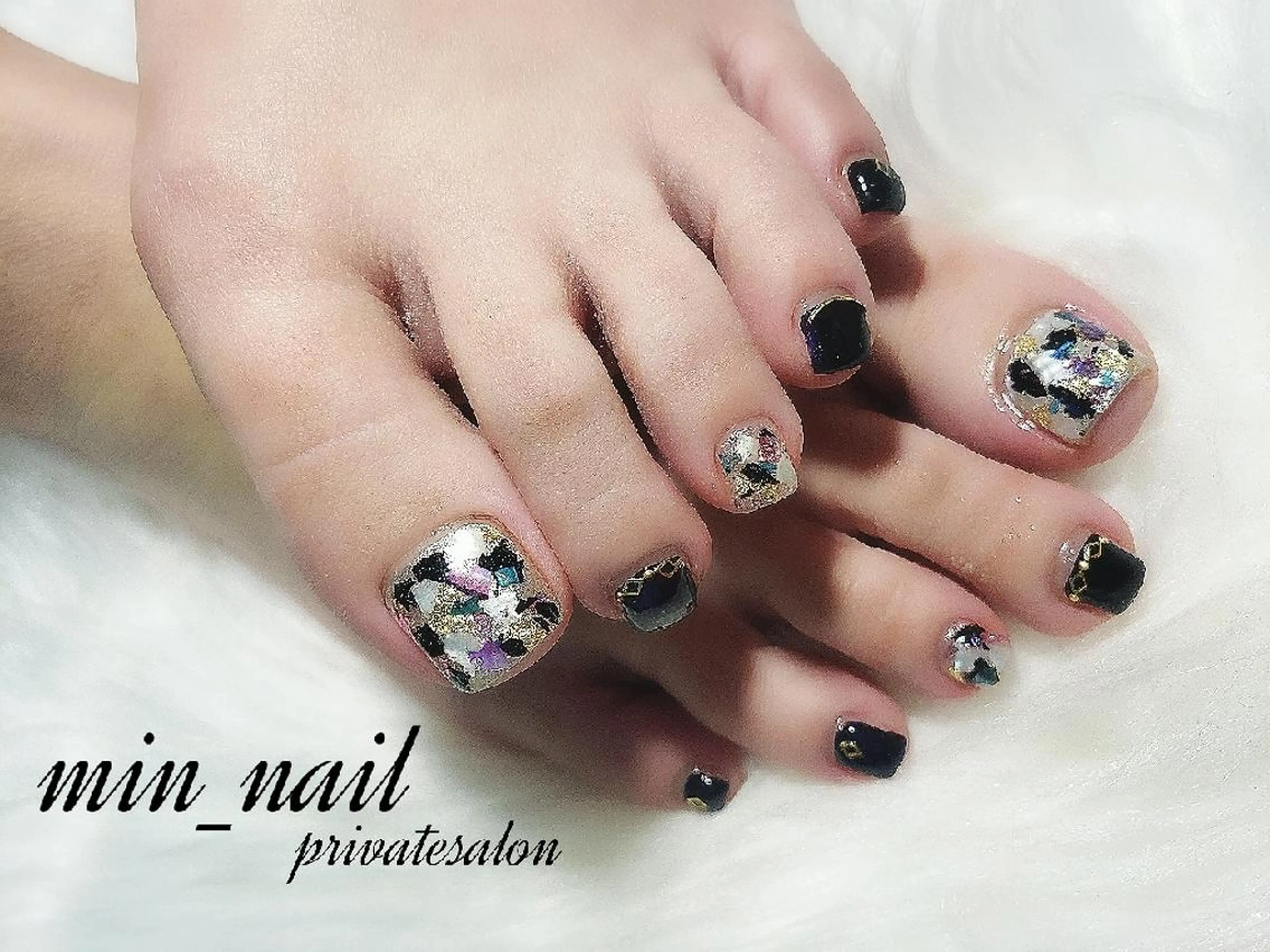 ネイル フットネイル プライベートサロン lienのネイルデザイン