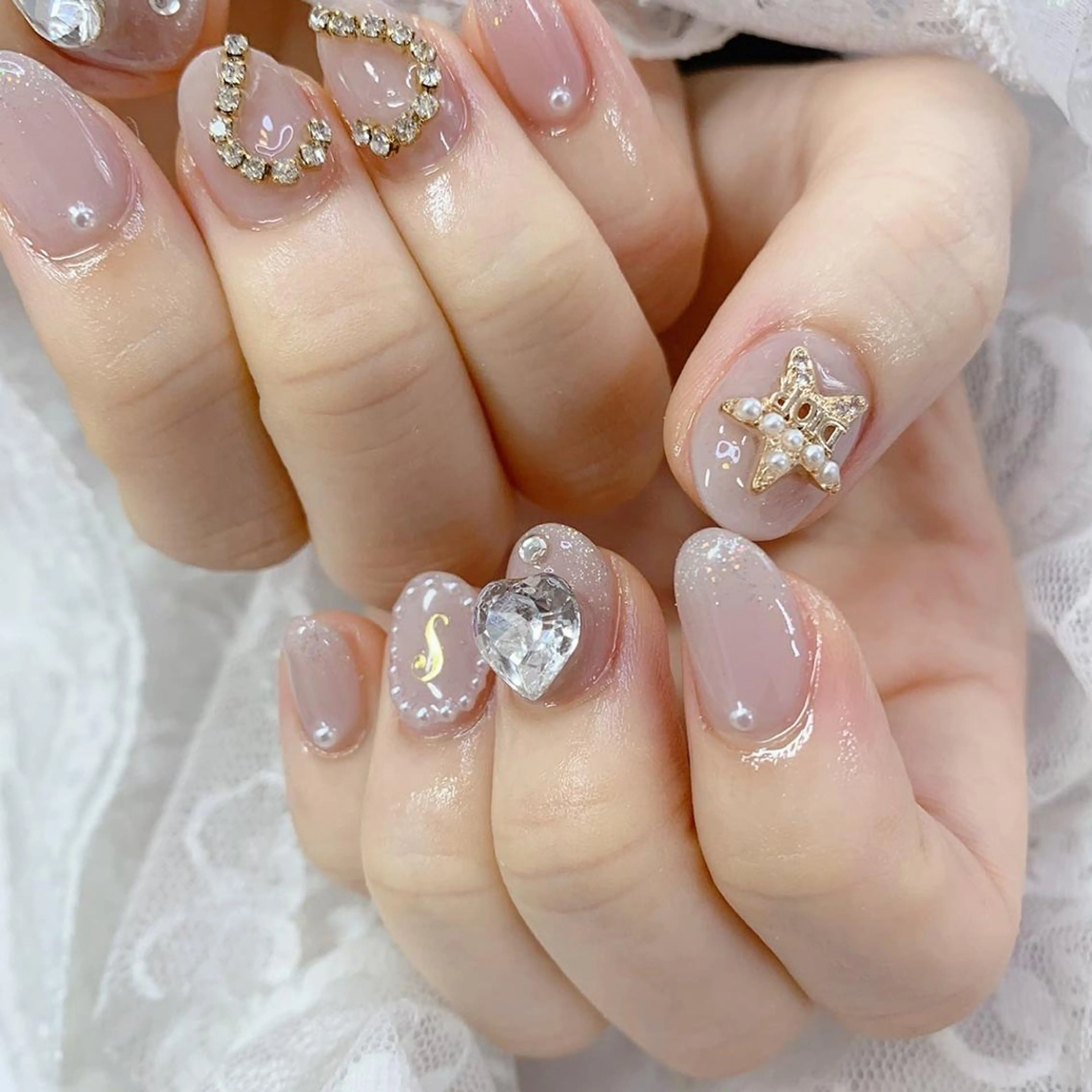 ネイル ハンドネイル La neige* yuki 🐩🌙のネイルデザイン